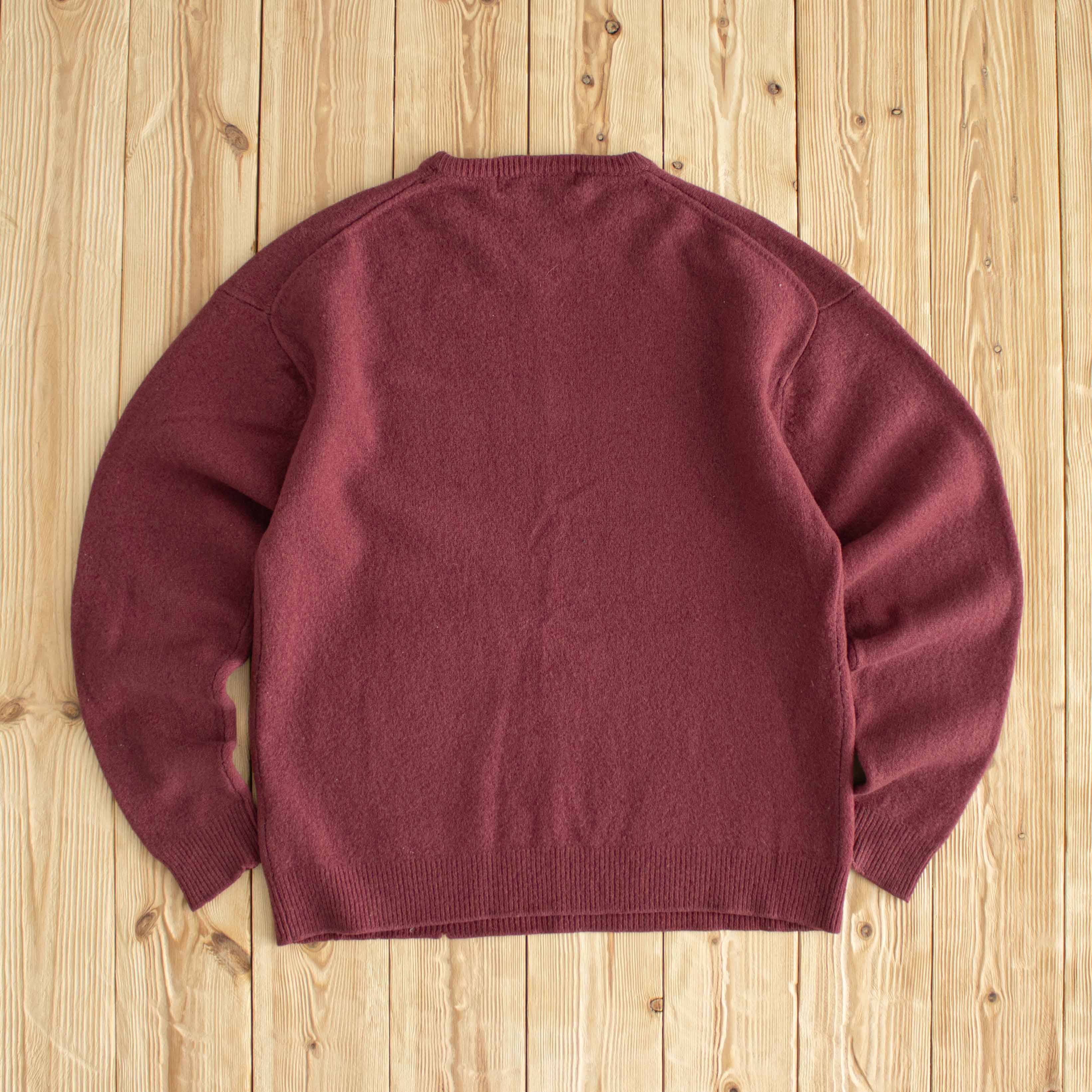 (S) Nike Vintage Embroidered Sweater Burgundy