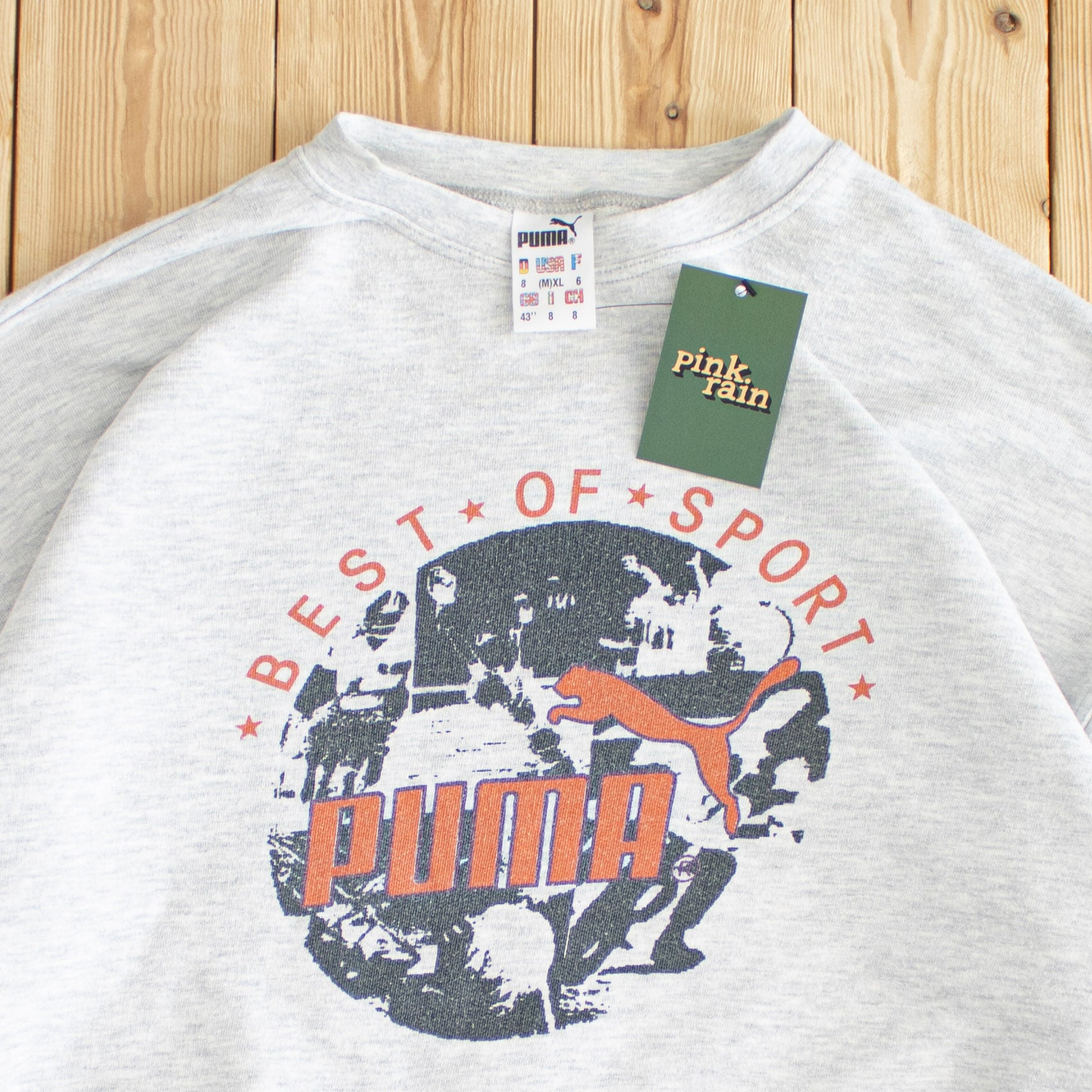 (M) Puma Vintage Best of Sport Sweatshirt Gray