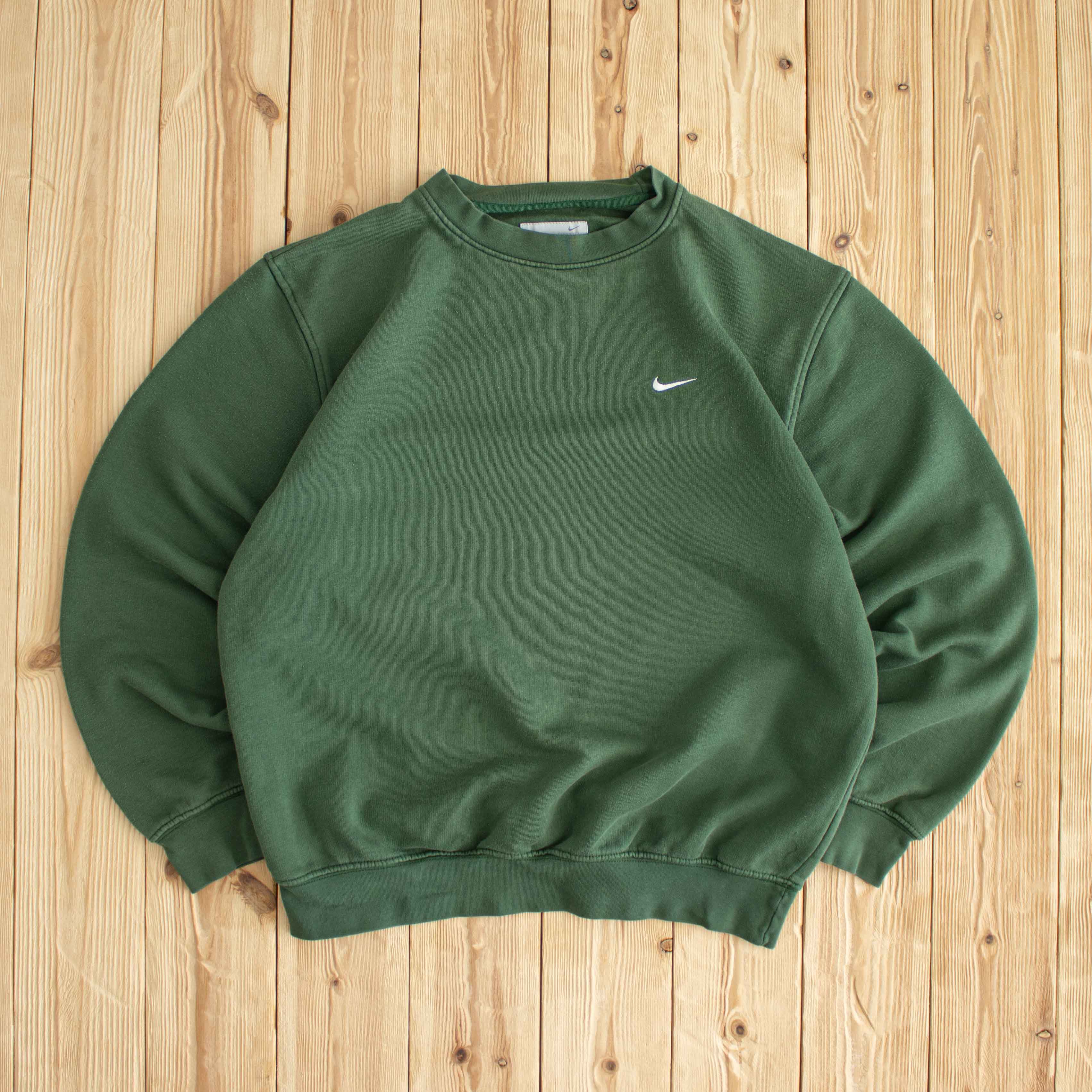 (S/M) Nike Vintage Embroidered Sweatshirt Blue