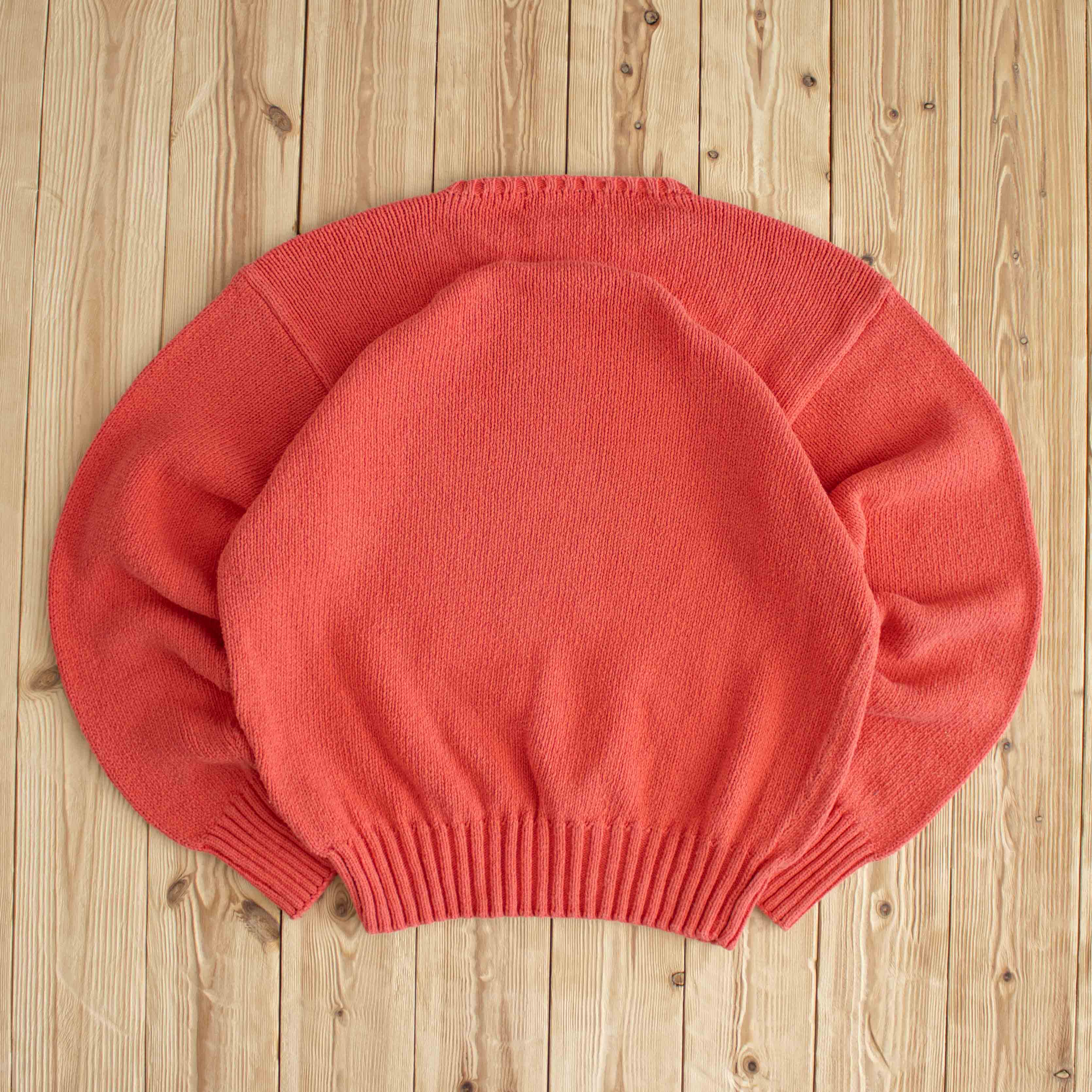 (L) Ralph Lauren Vintage Embroidered Sweater Pink