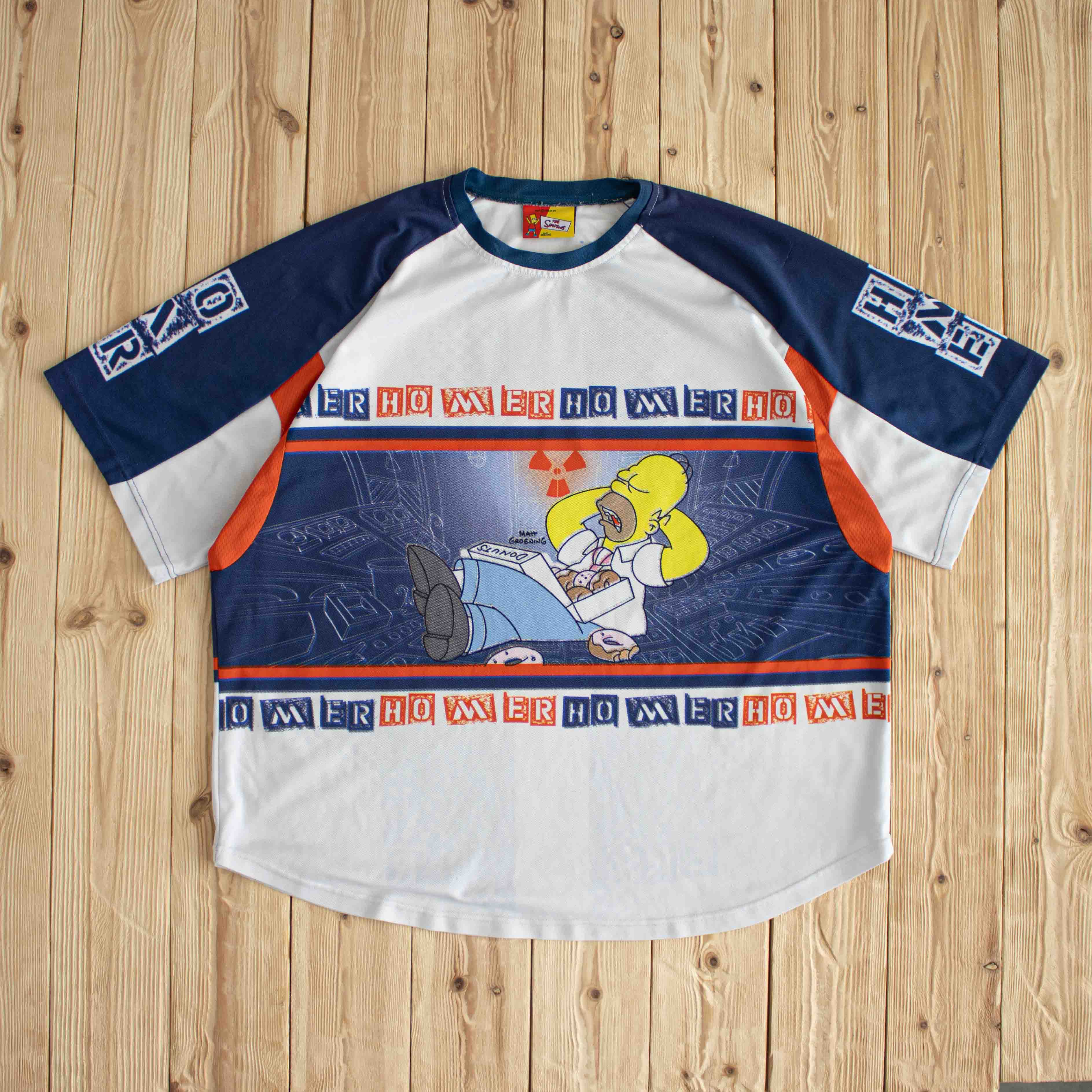 (L/XL) 2003 The Simpsons Vintage T-Shirt White