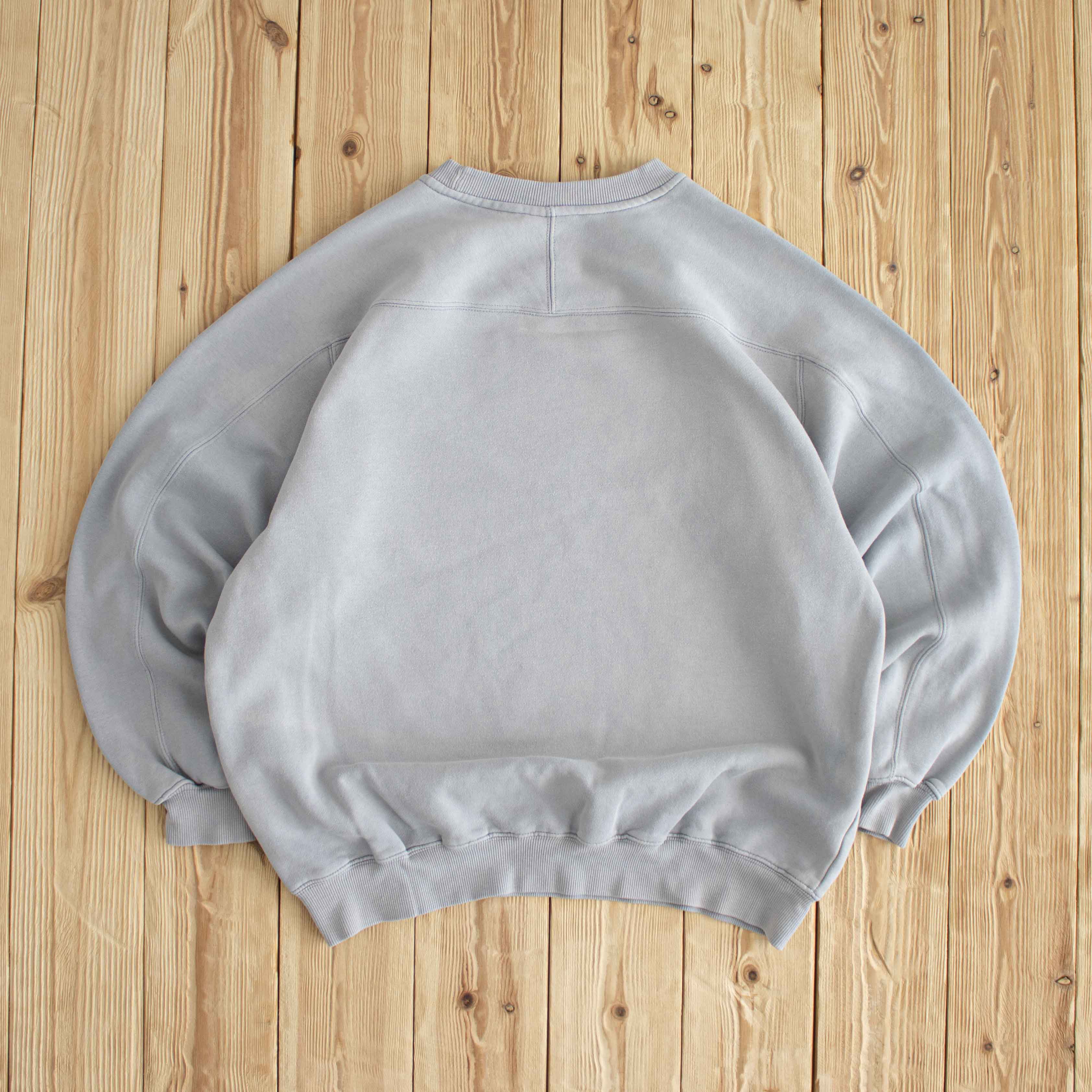 (M) Adidas Vintage Essential Embroidered Sweatshirt Gray