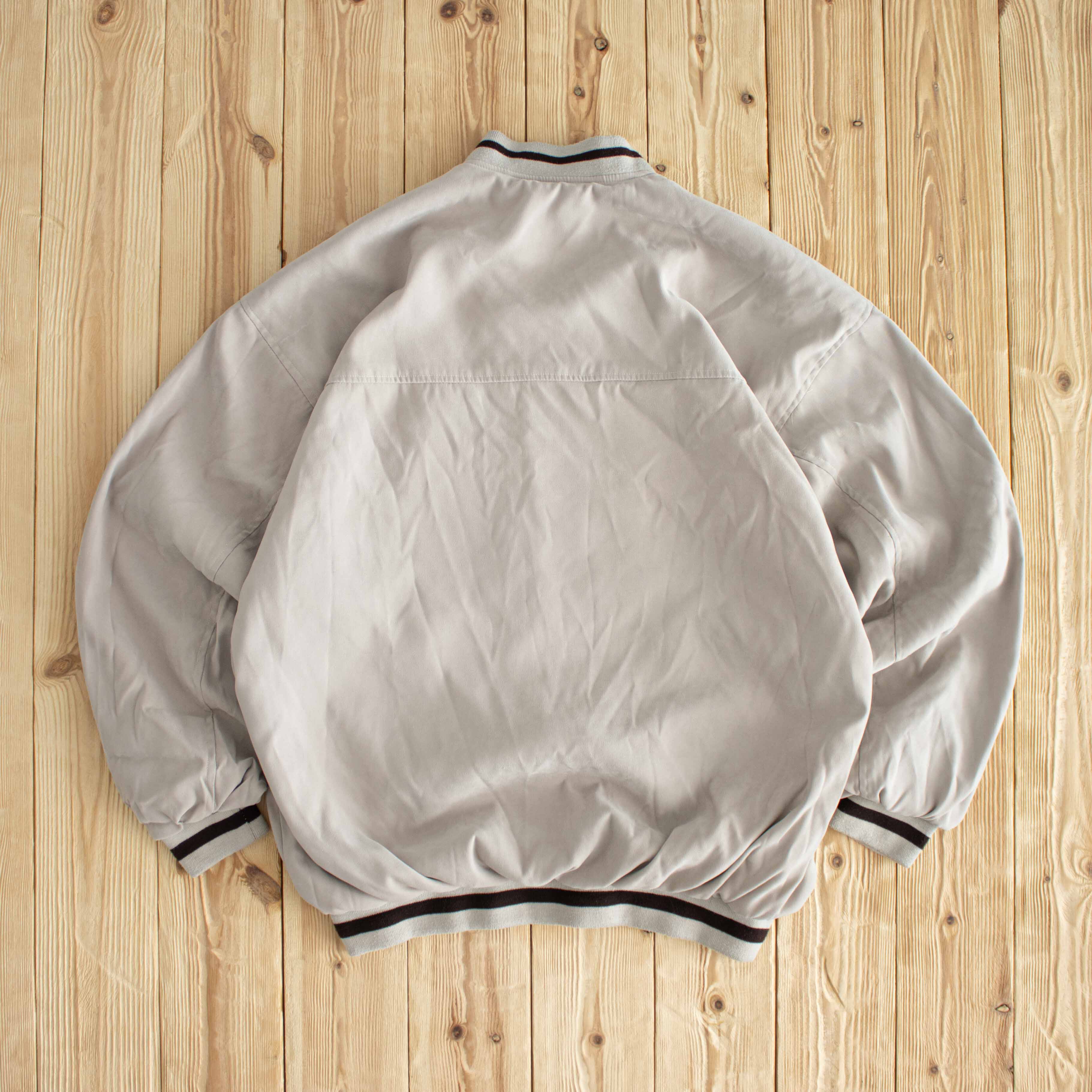 (L) Nike Vintage Embroidered Jacket Beige