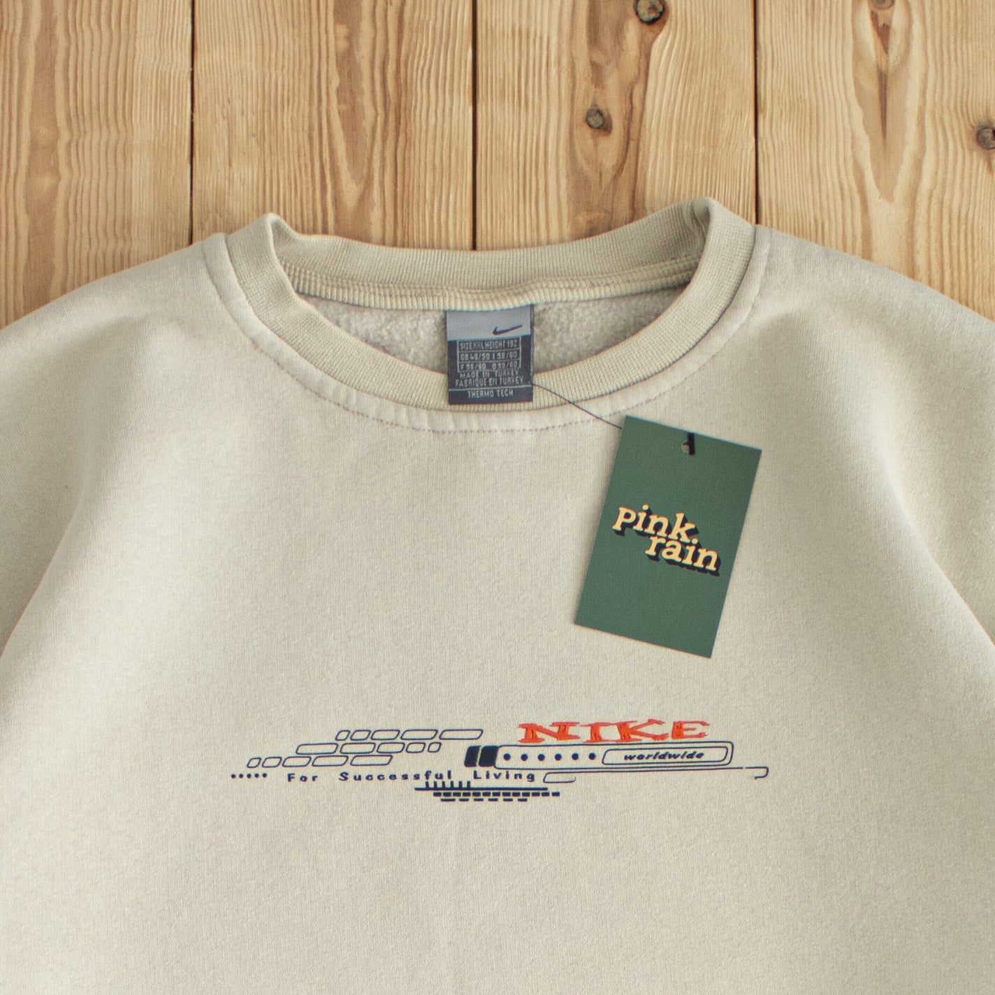 (M/L) Nike Worldwide Vintage Sweatshirt Beige