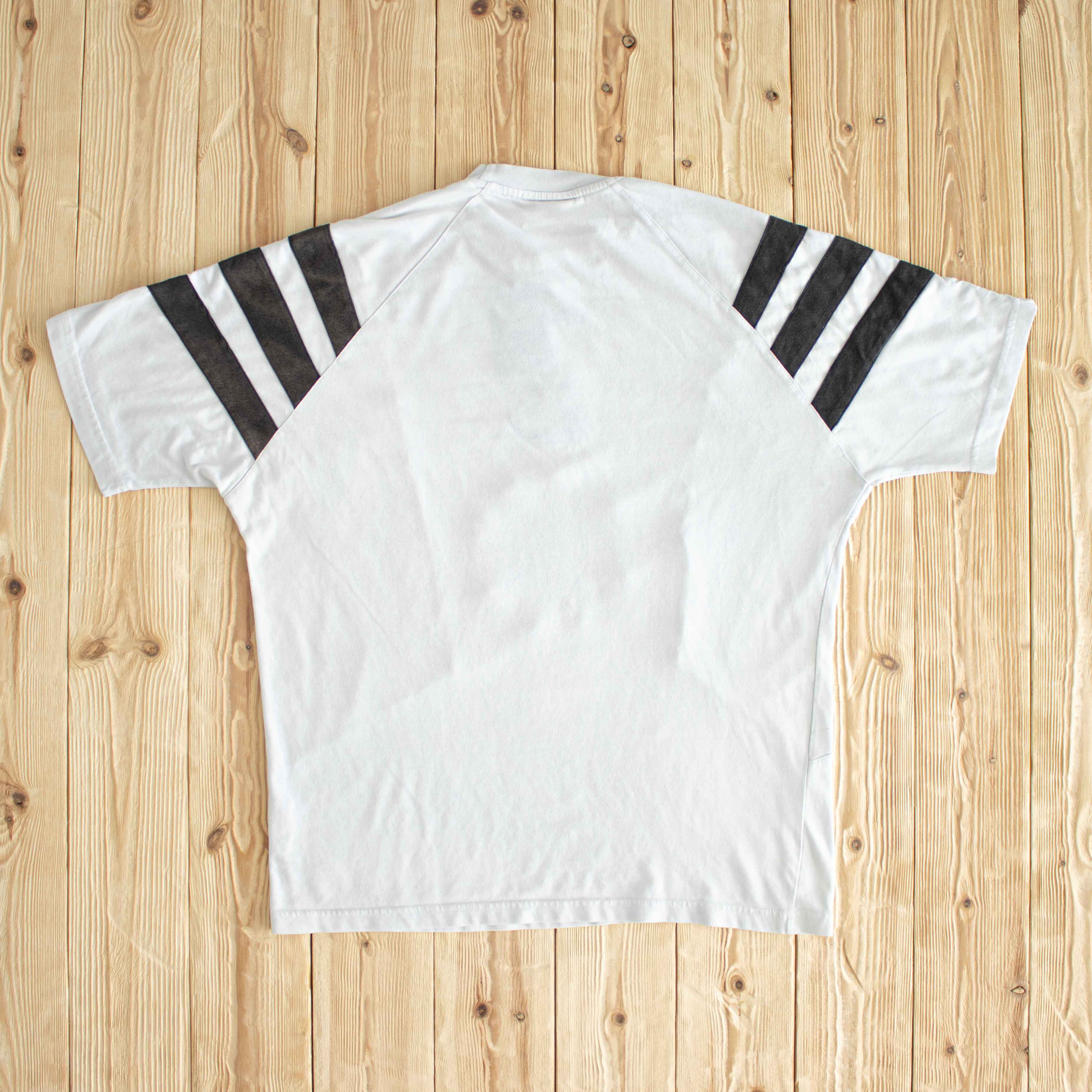 (M) Adidas Newcastle United Vintage Embroidered T-Shirt White