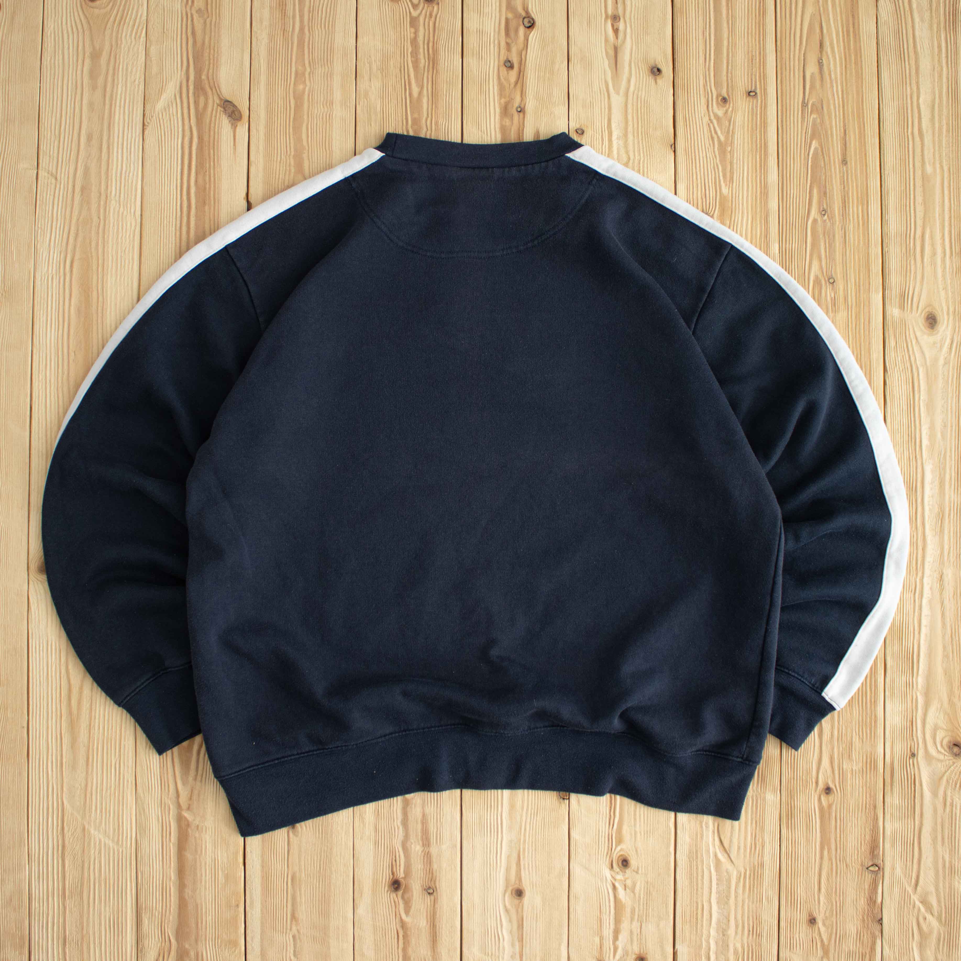 (L/XL) Nike Air Vintage Embroidered Sweatshirt Blue