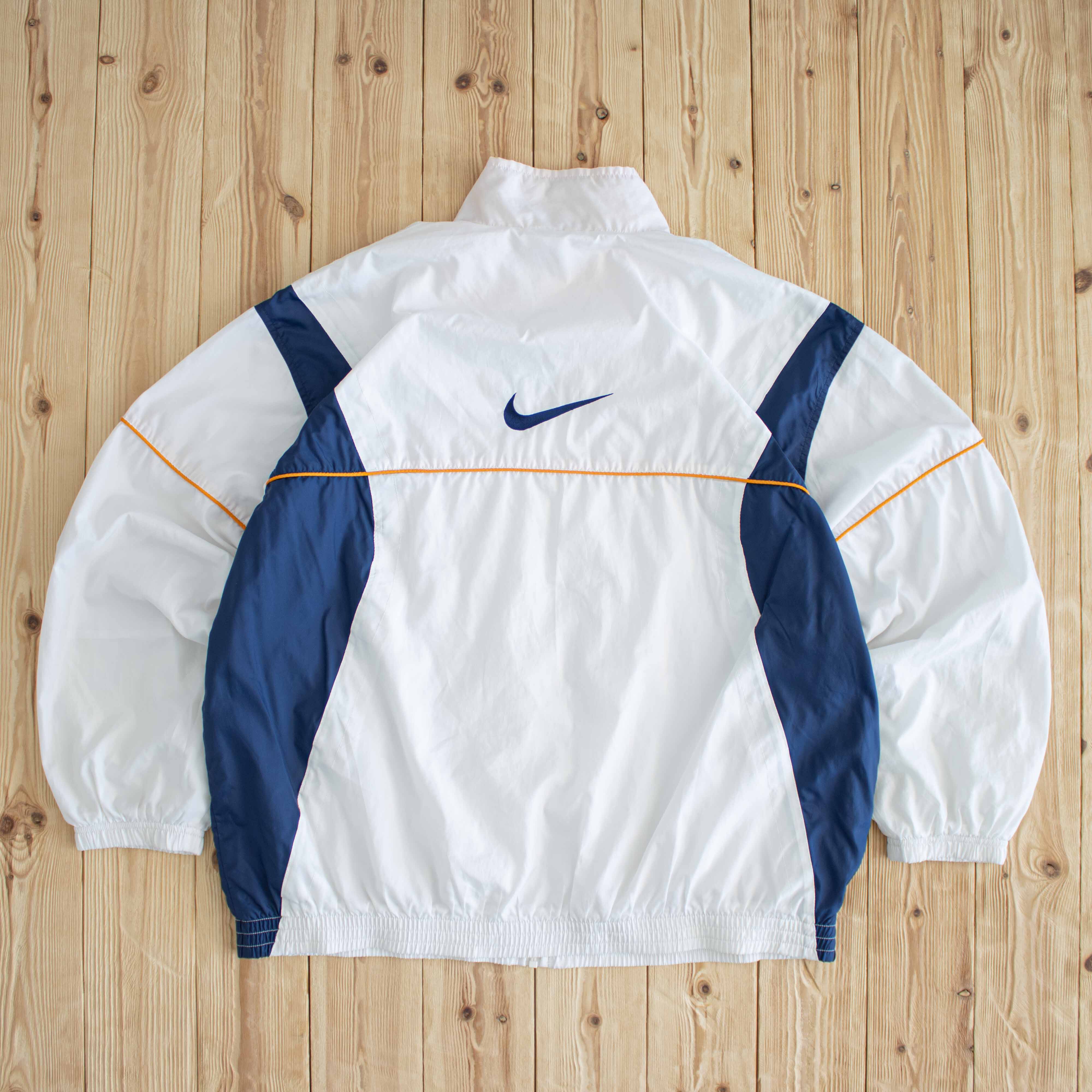 (XL) Nike Swoosh Vintage Embroidered Jacket White