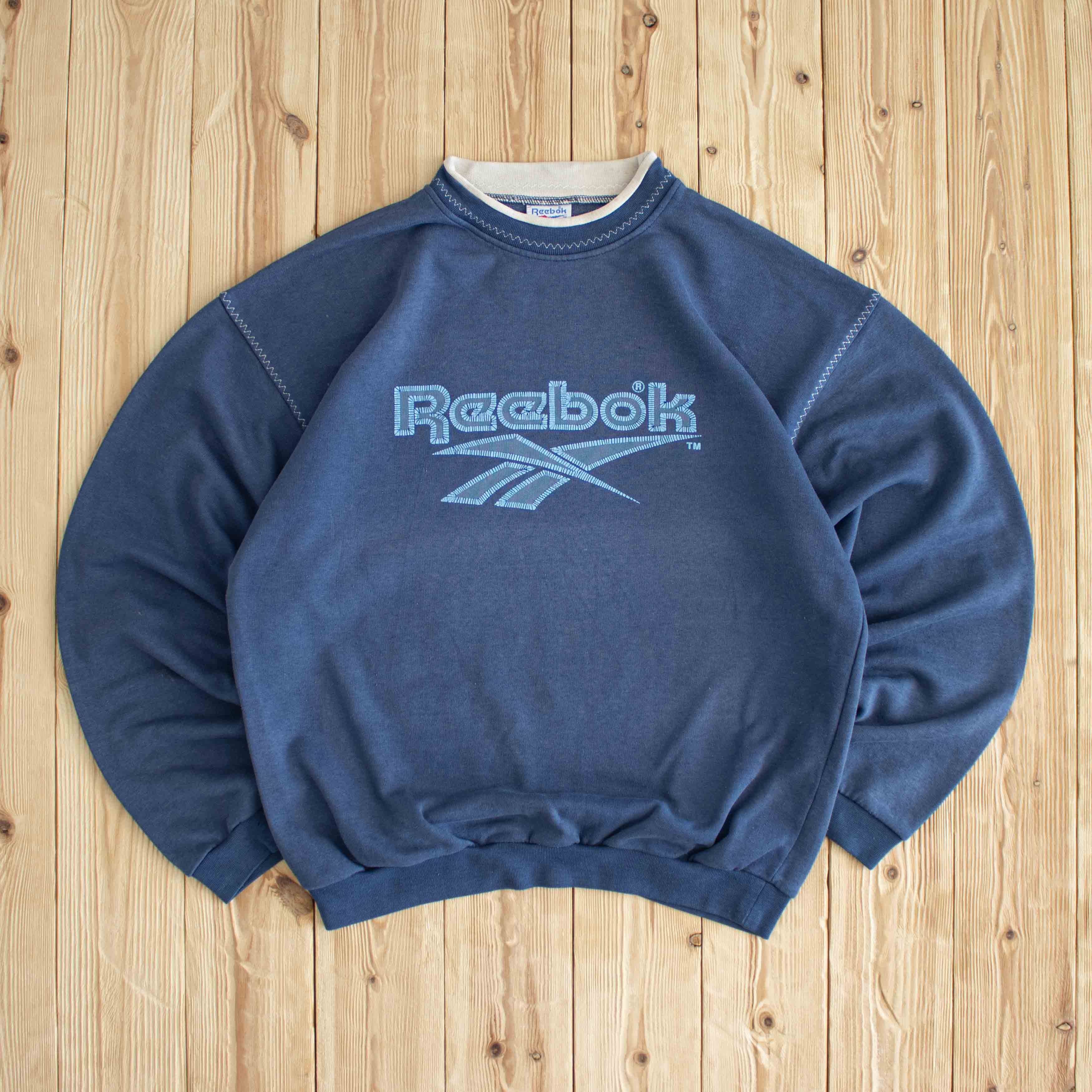 (M) Reebok Vintage Sweatshirt Blue