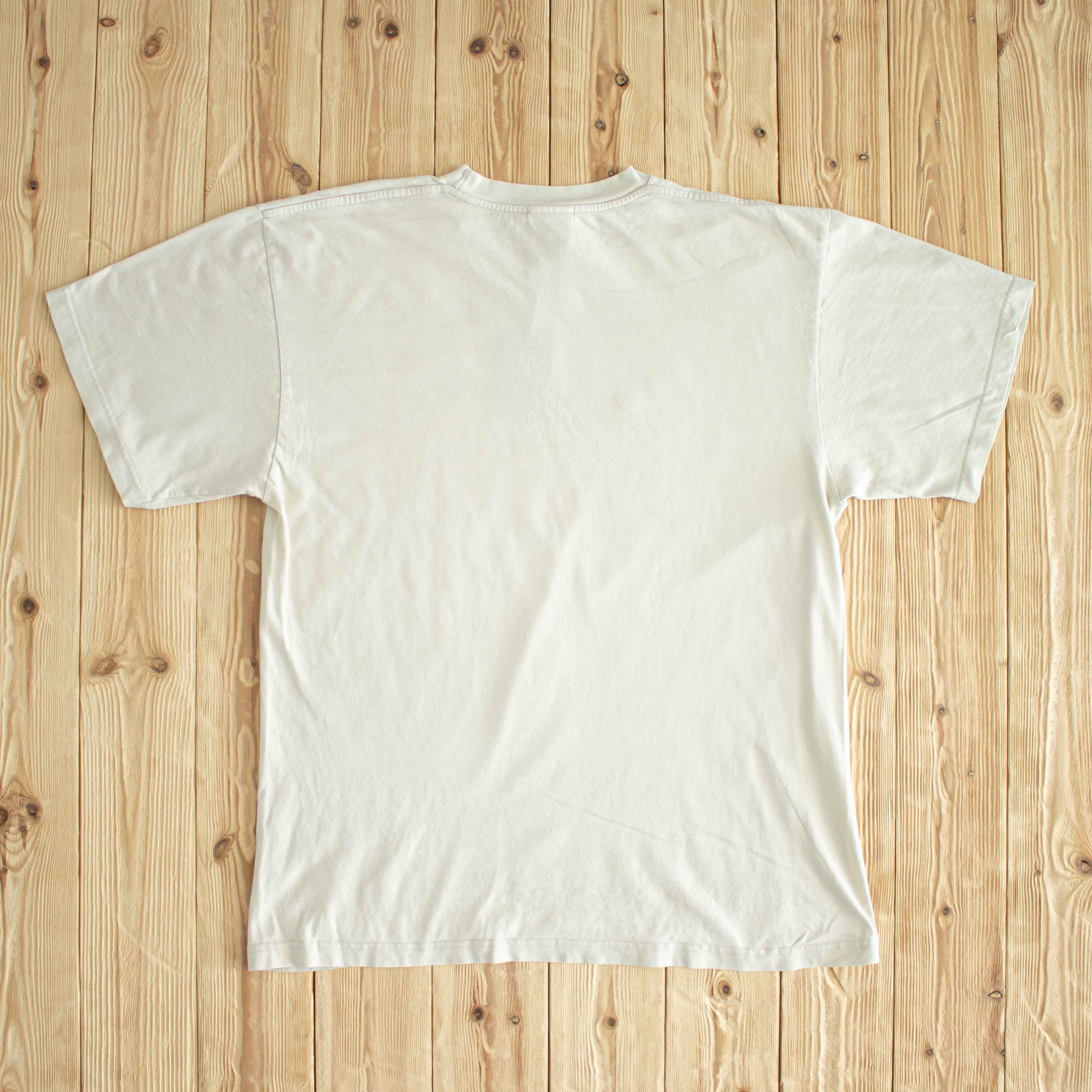 (L) Nike Spell Out Vintage T-Shirt Beige
