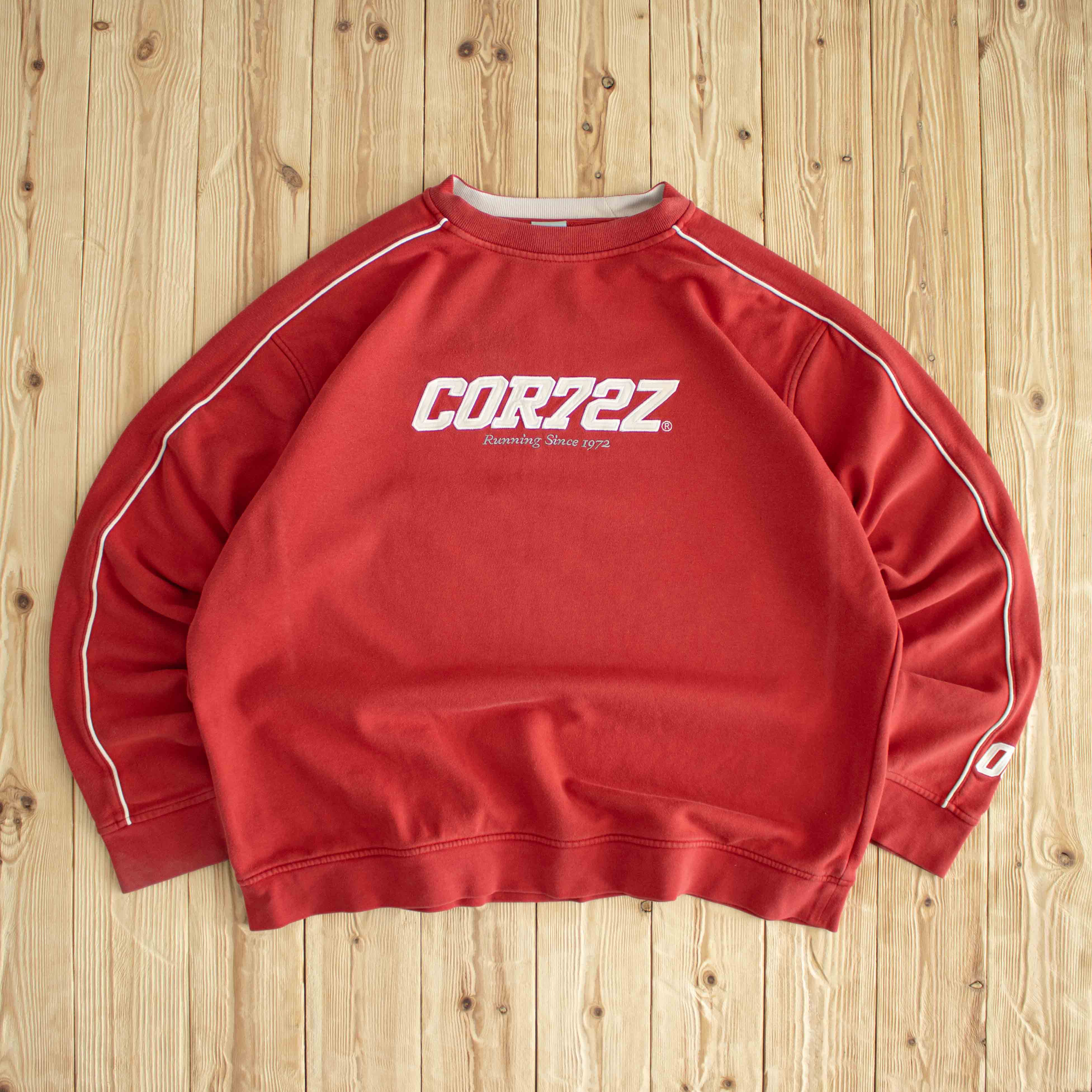 (XL/XXL) Nike Cortez Vintage Embroidered Sweatshirt Red