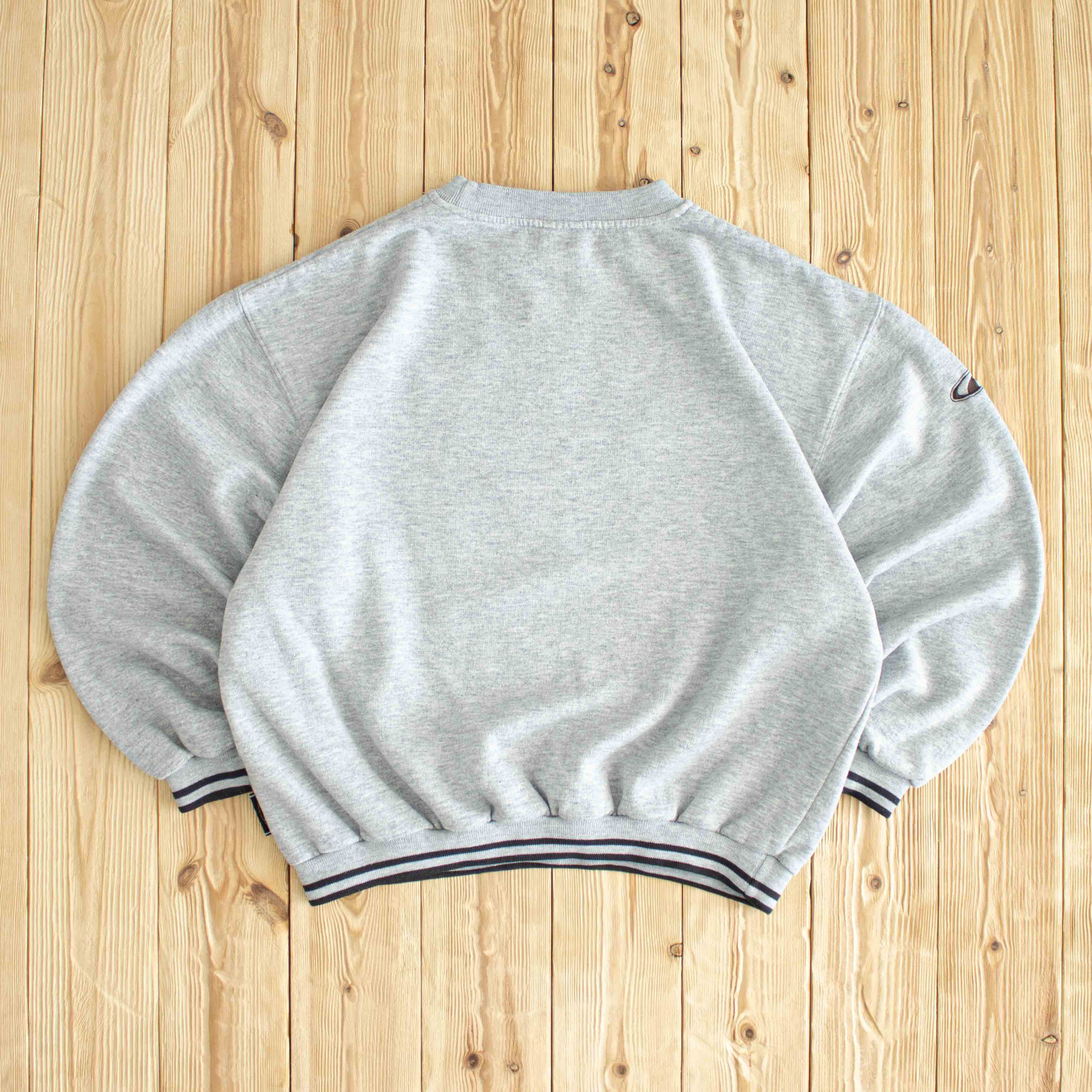 (M) Puma King Performance Vintage Embroidered Sweatshirt Gray