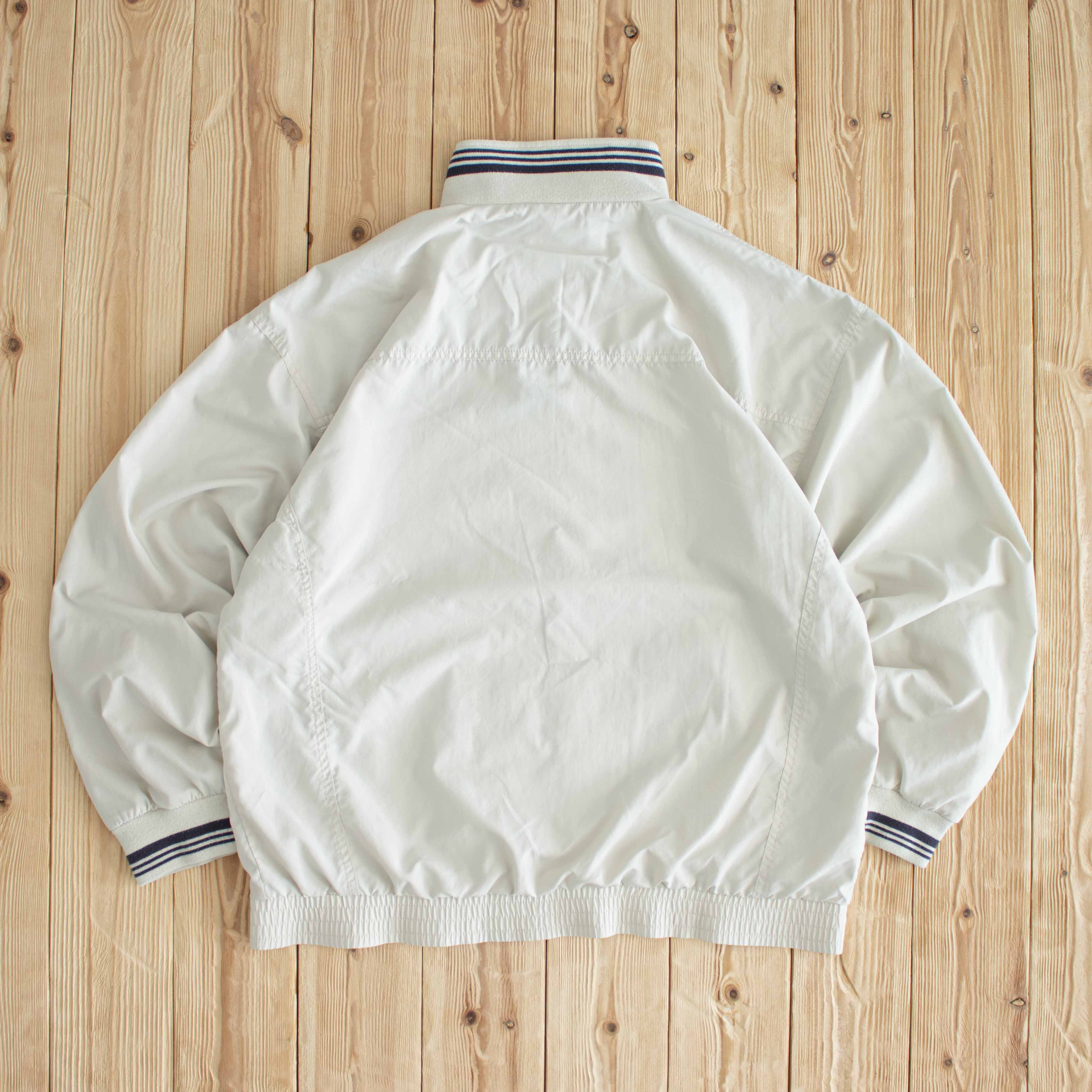 (M/L) Adidas Vintage Embroidered Jacket Beige