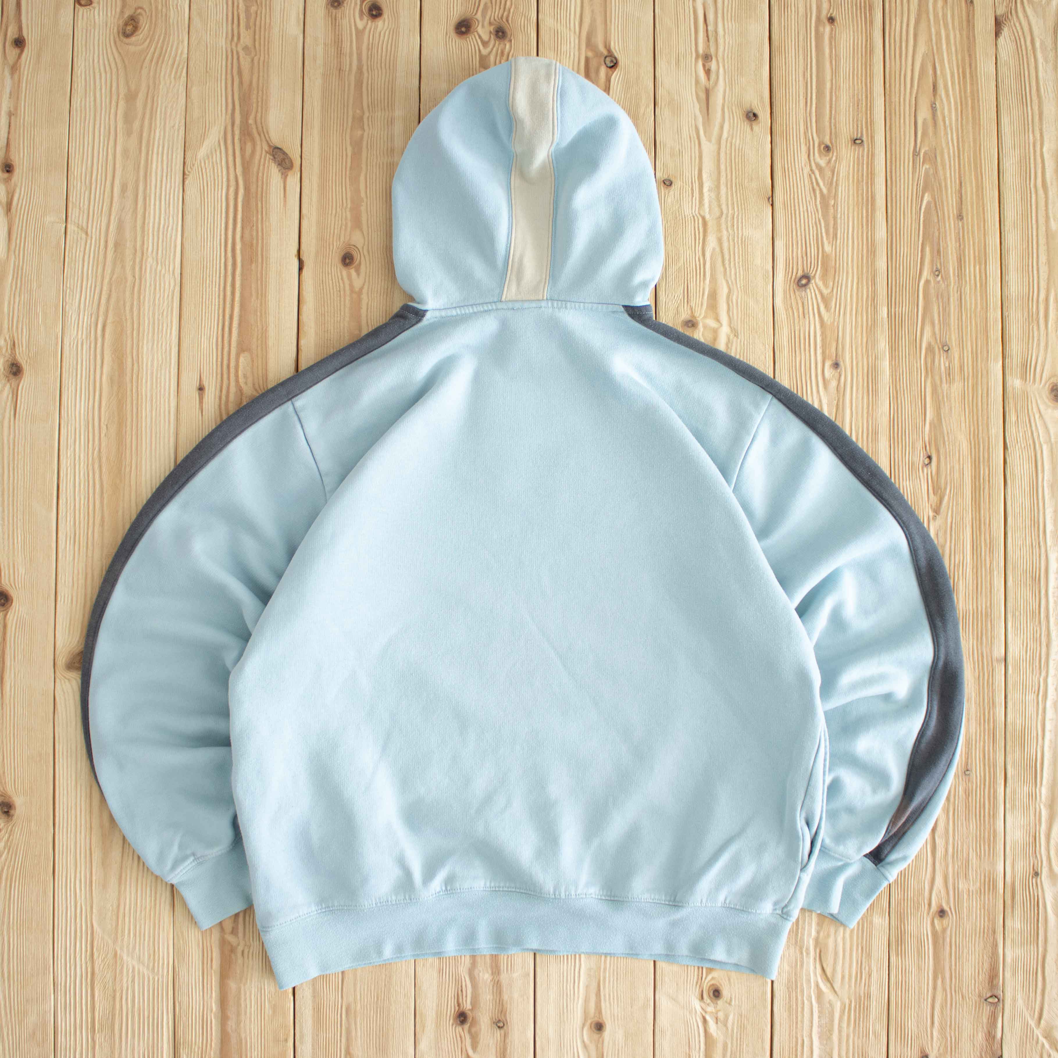 (M) Nike Air Vintage Embroidered Hoodie Blue