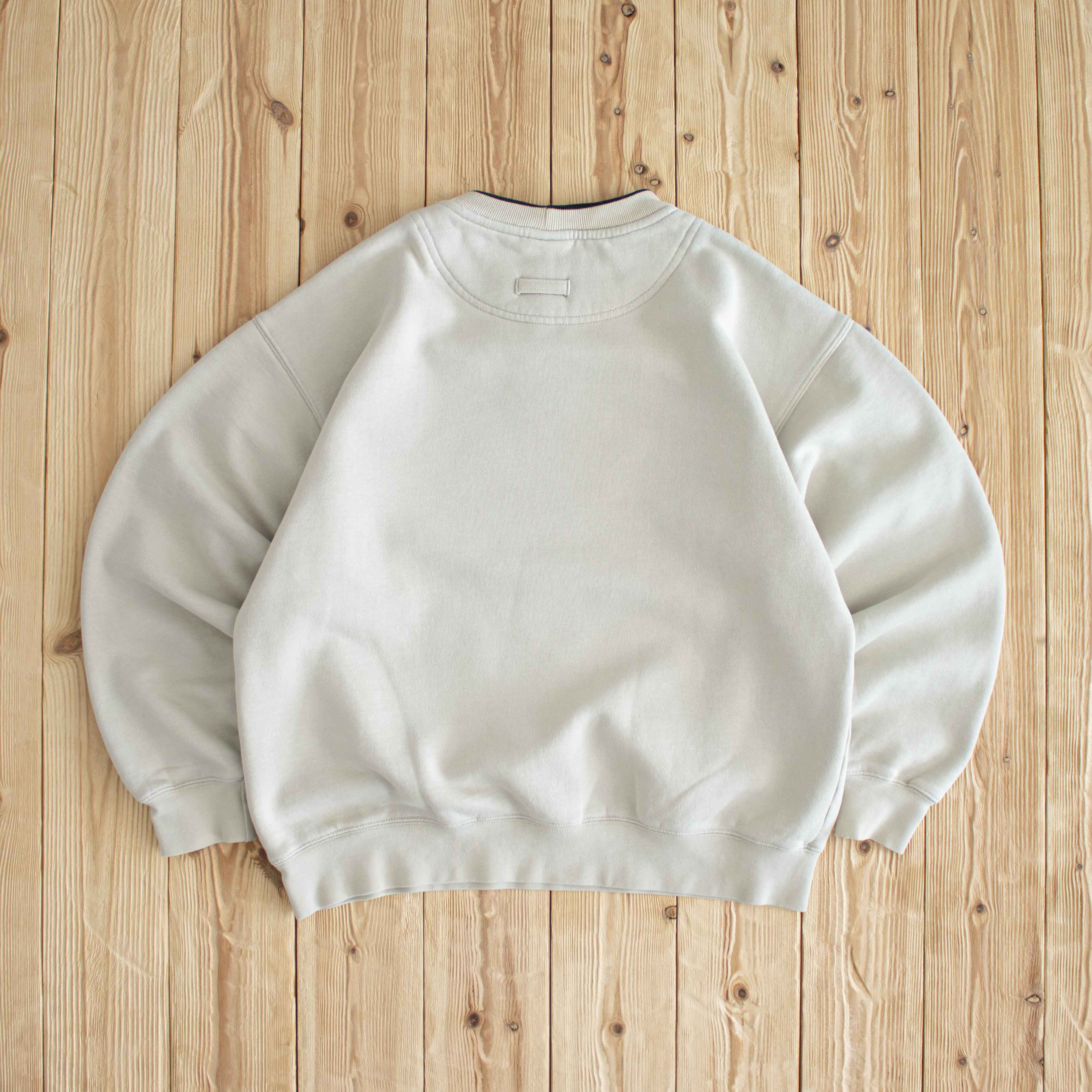 (M) Columbia Vintage Embroidered Sweatshirt Beige