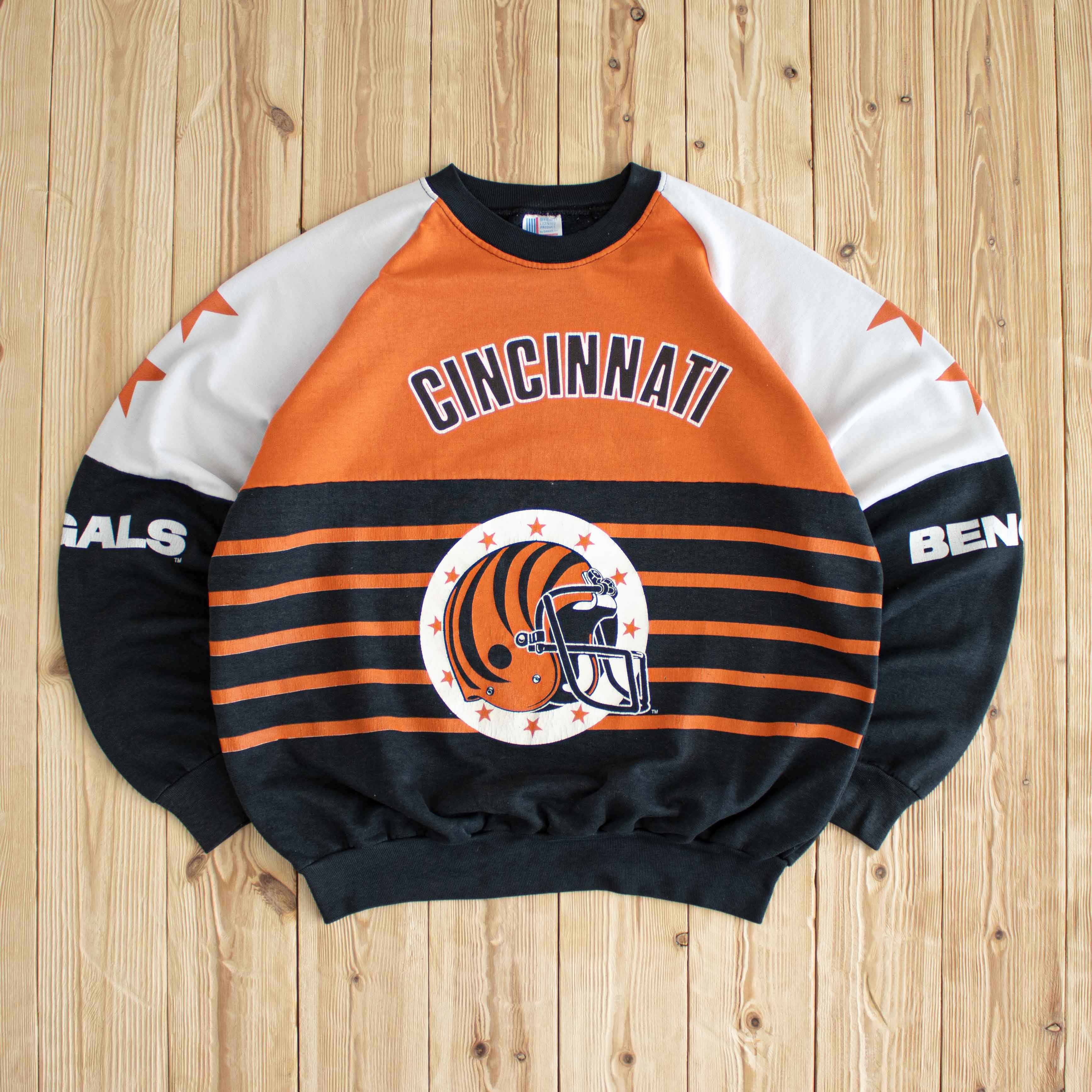 (M) Cincinnati Bengals Vintage Sweatshirt Black