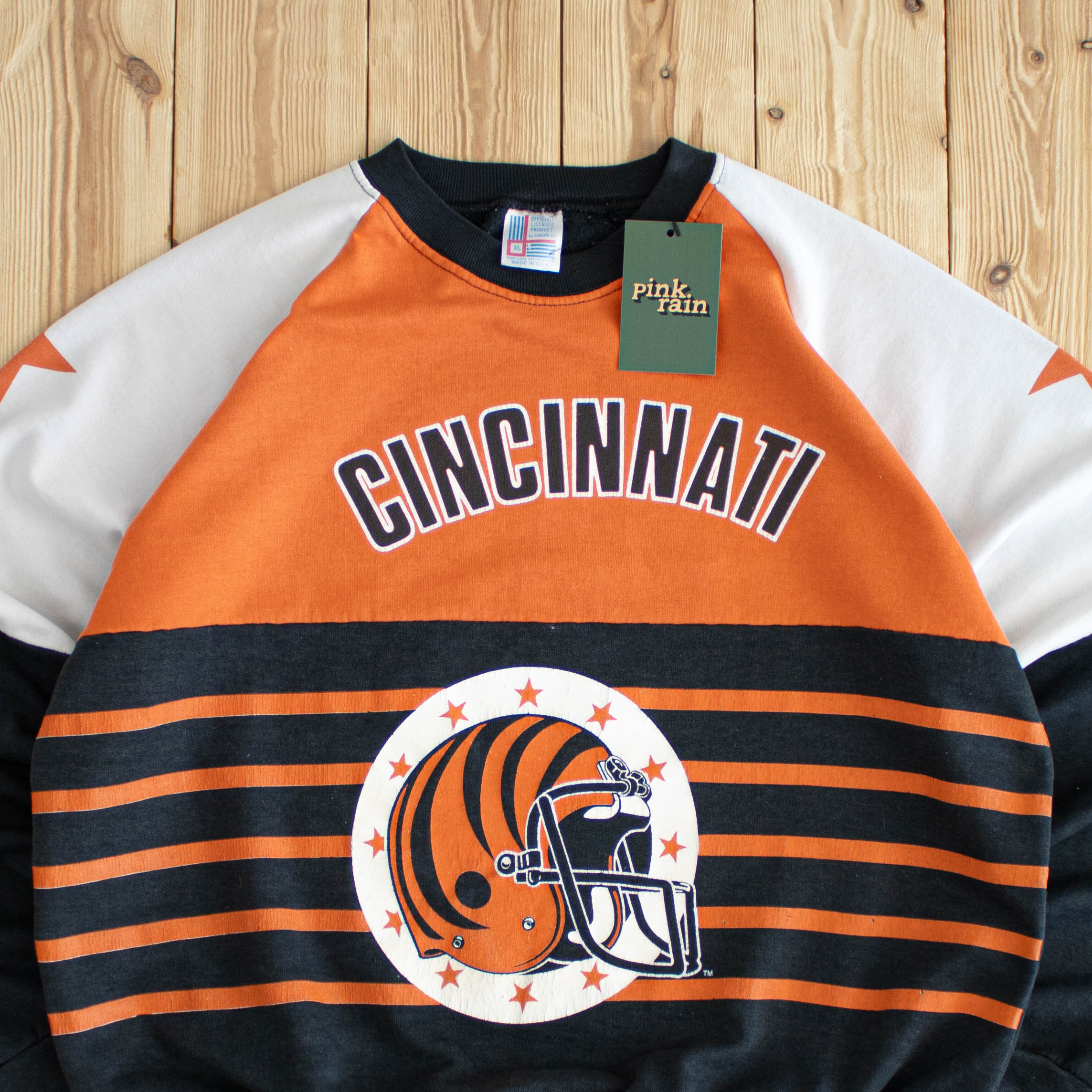 (M) Cincinnati Bengals Vintage Sweatshirt Black
