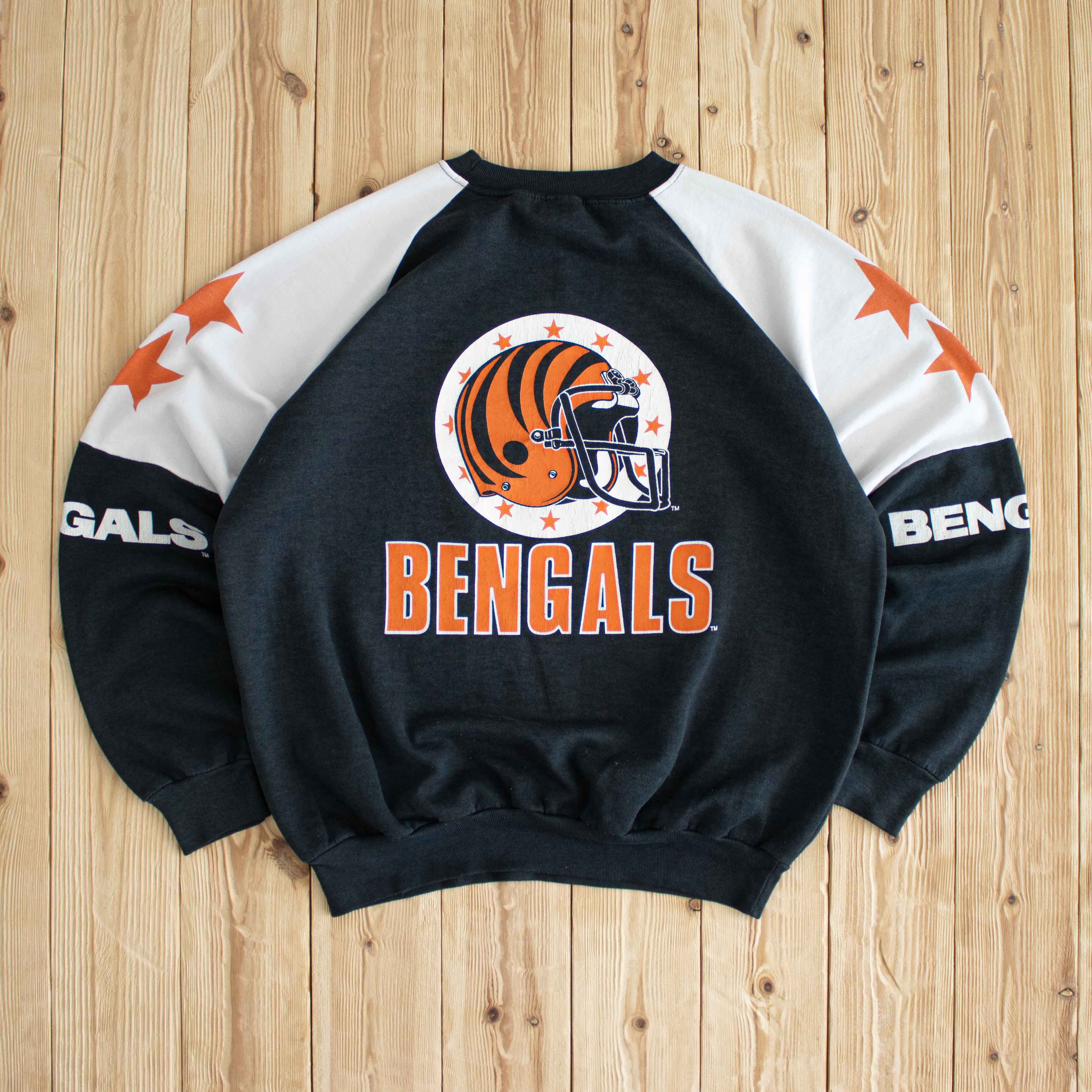 (M) Cincinnati Bengals Vintage Sweatshirt Black