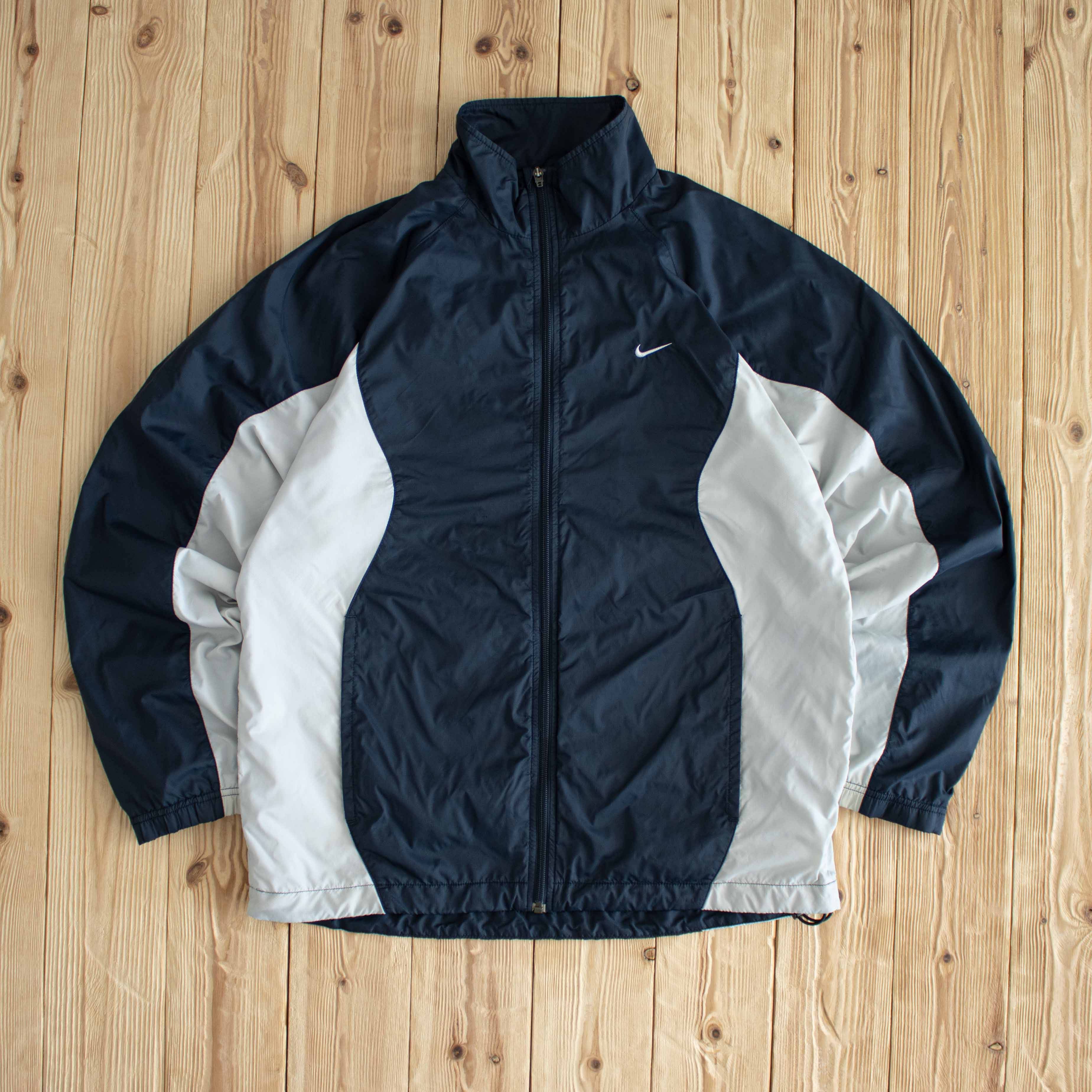 (M) Nike Vintage Essential Embroidered Light Jacket Blue