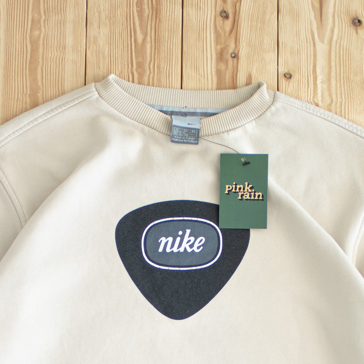 (S/M) Nike Vintage Sweatshirt Beige
