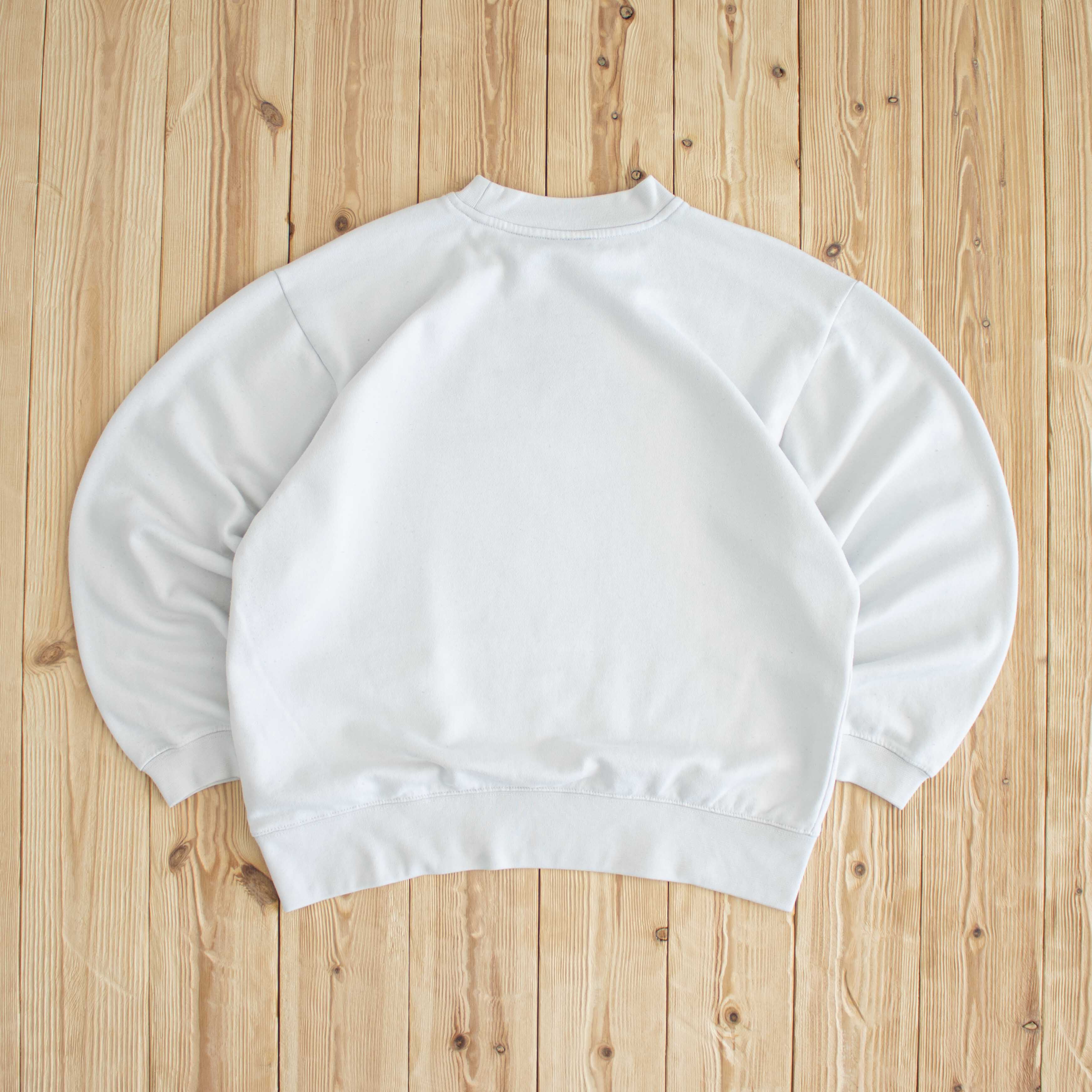 (S) Reebok Essentials Vintage Embroidered Sweatshirt White