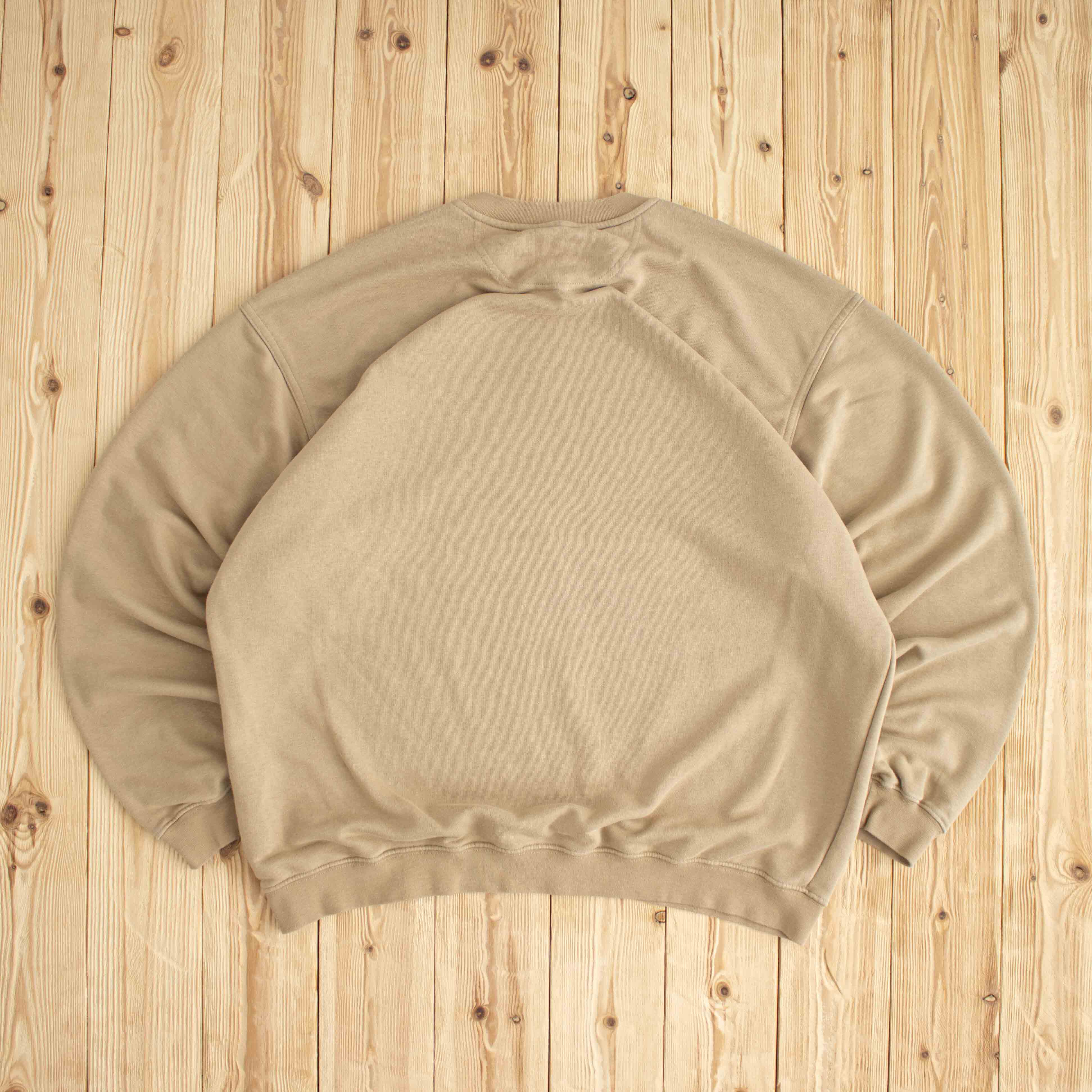 (XL) Nike Vintage Essential Embroidered Sweatshirt Brown