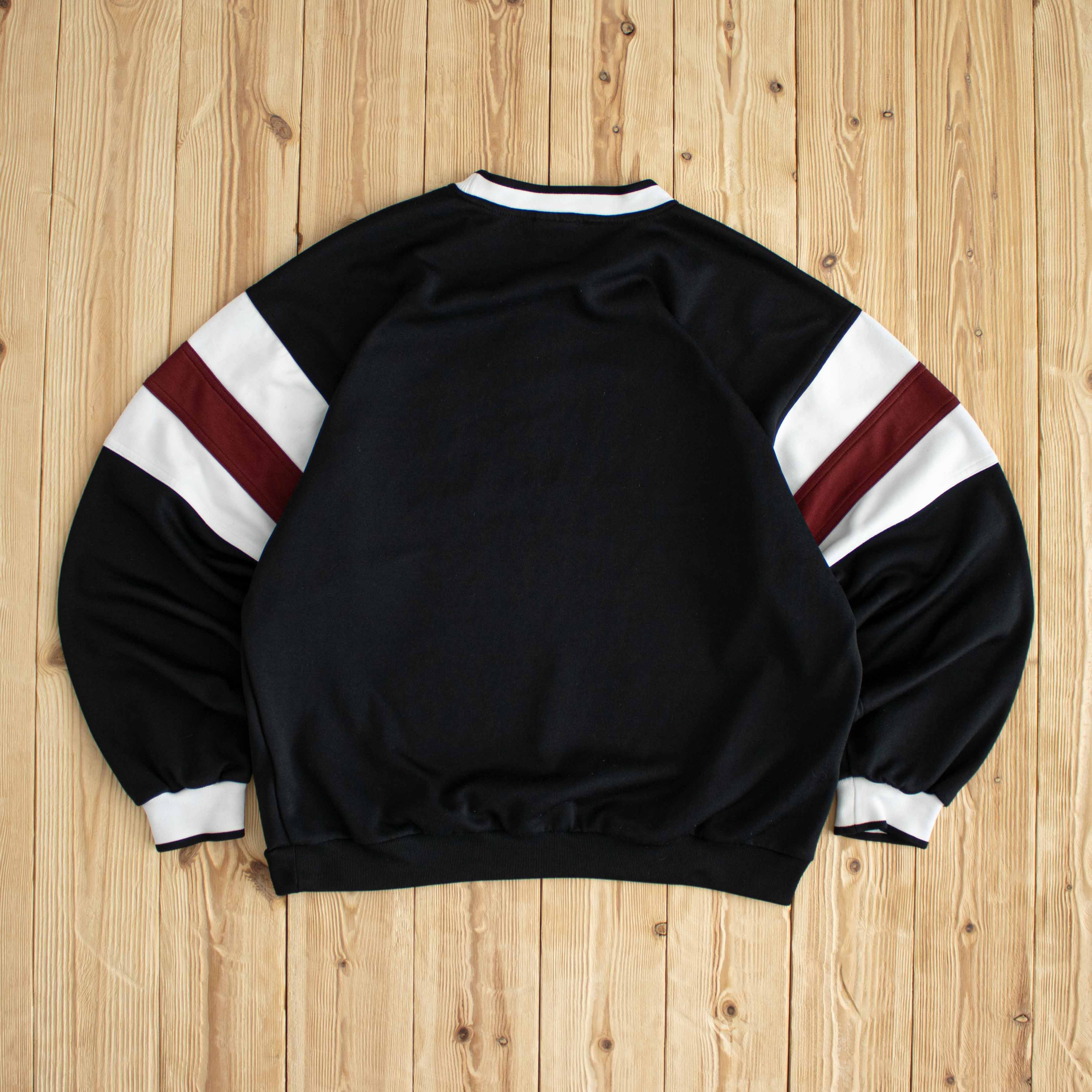 (M) Nike Spell Out Vintage Embroidered Sweatshirt Black