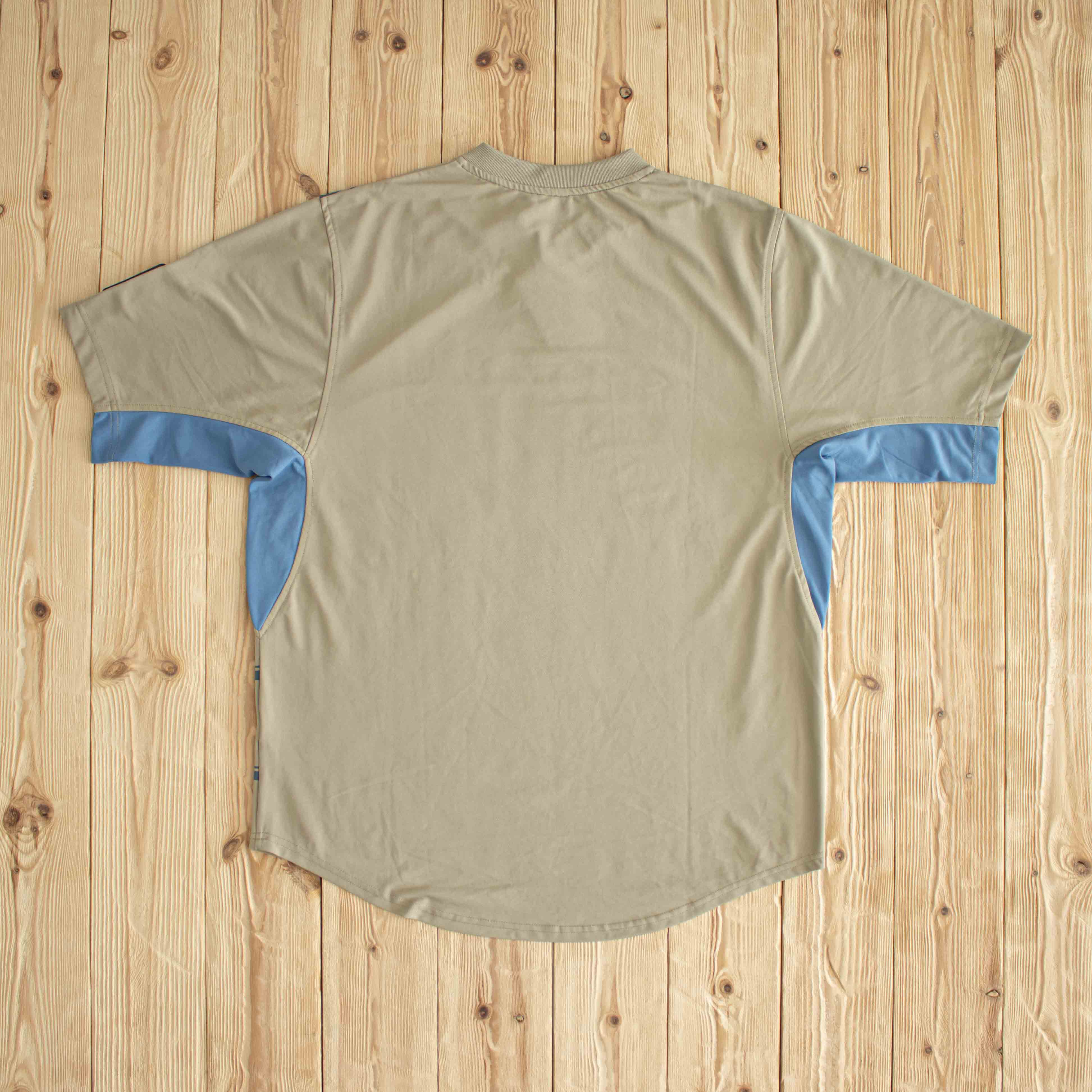 (M/L) Nike Center Swoosh Vintage Embroidered T-Shirt Brown