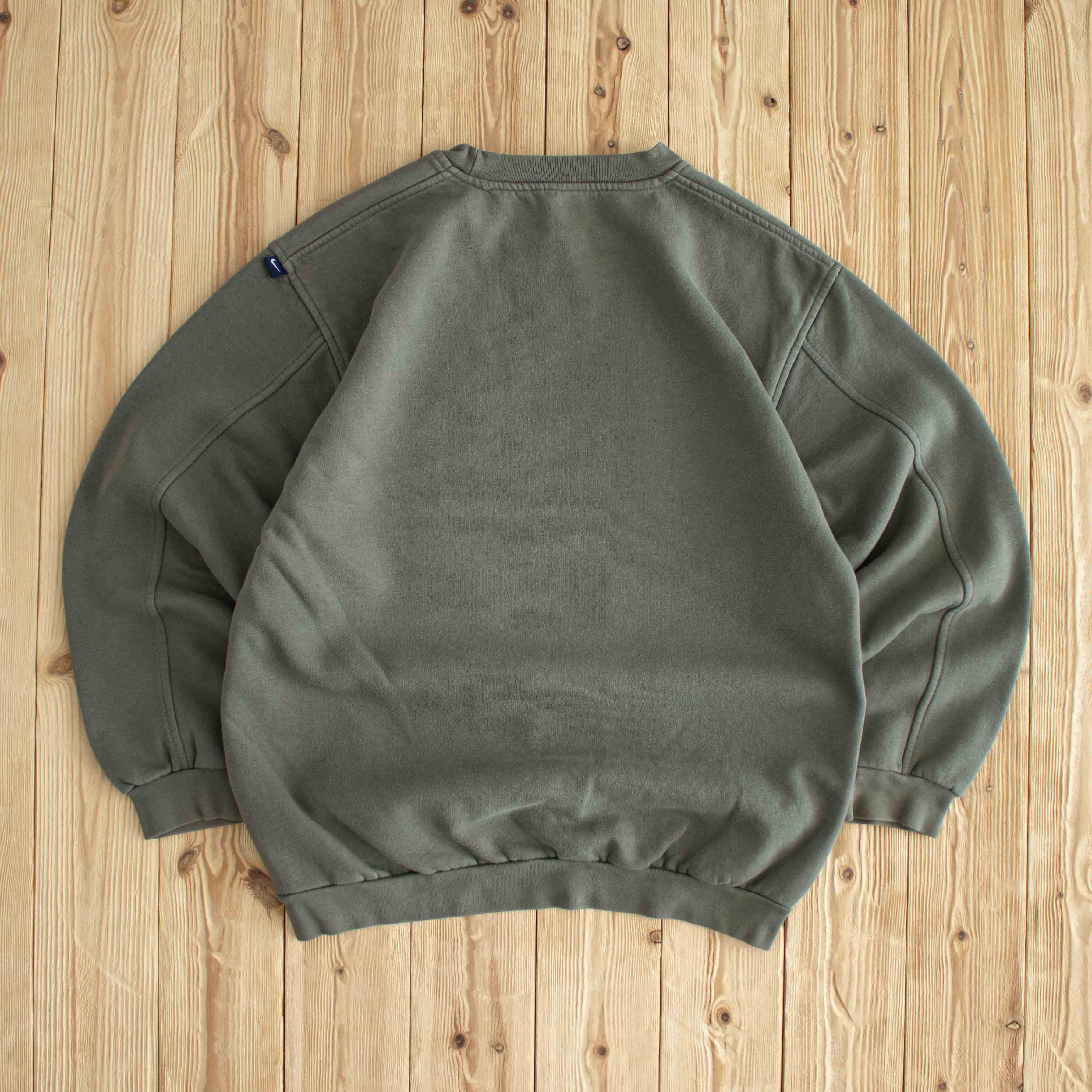 (L) Nike Vintage Sweatshirt Khaki Gray