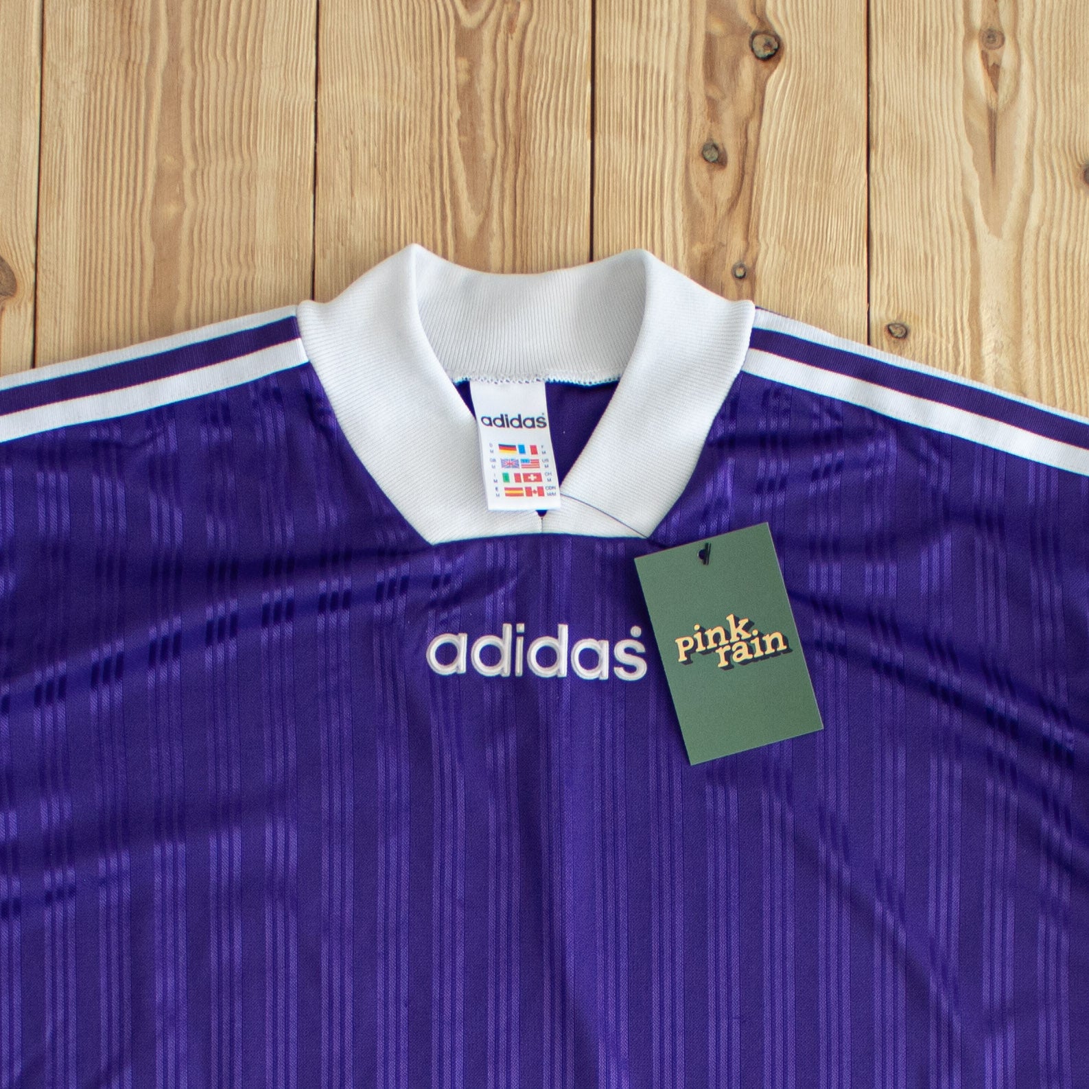 (M) Adidas Vintage T-Shirt Purple