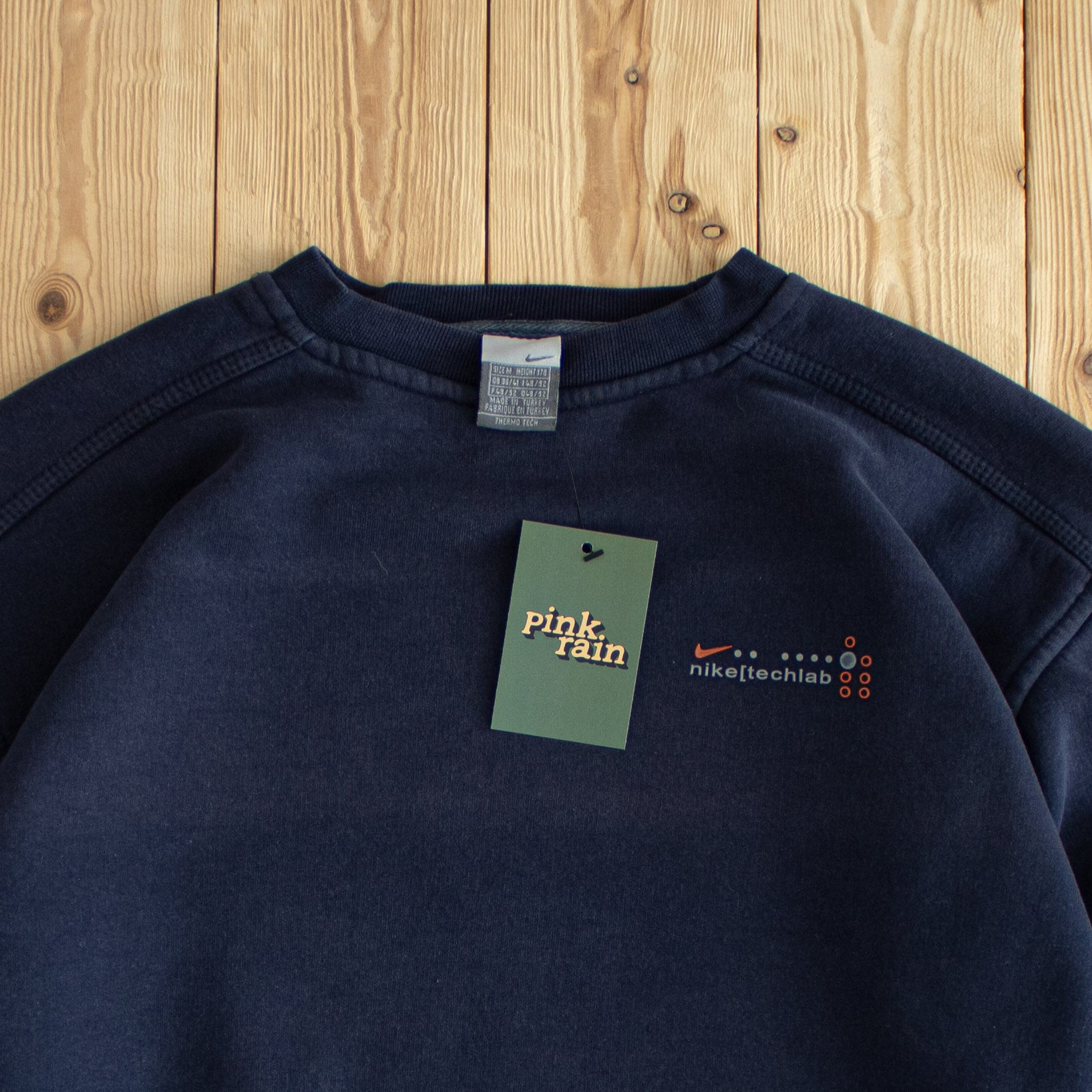 (S) Nike Techlab Vintage Sweatshirt Blue