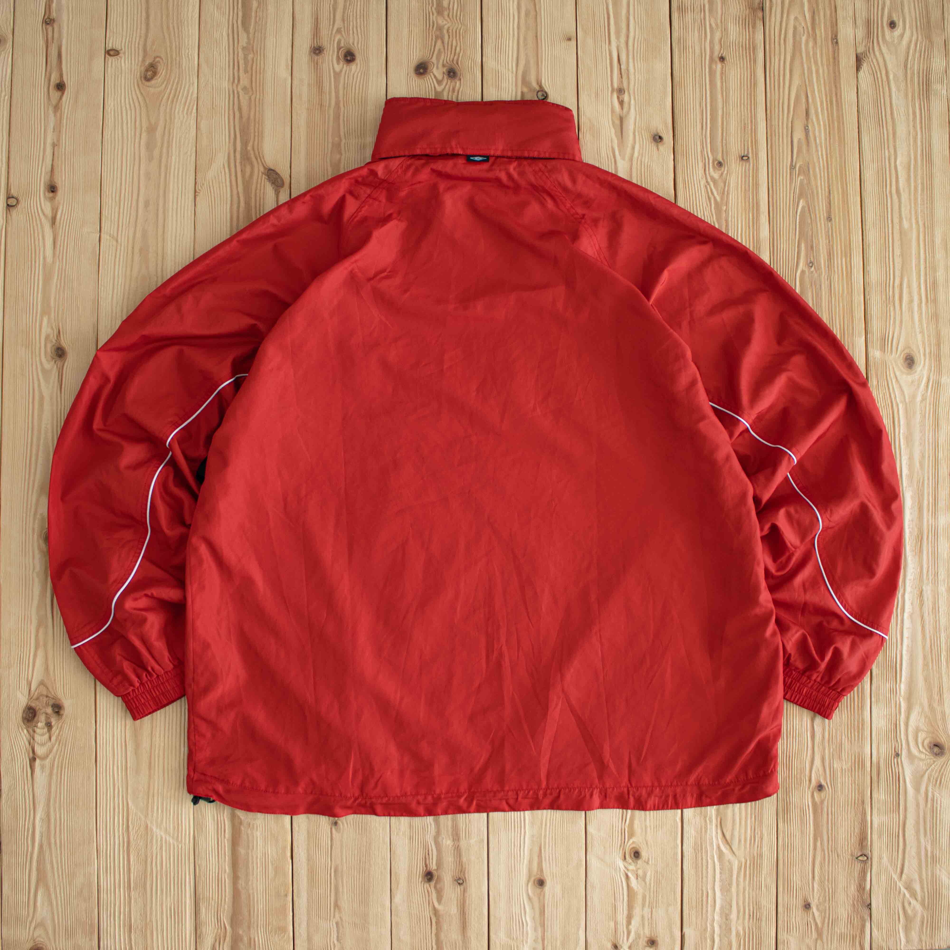 (XL) Umbro Vintage Embroidered Jacket Red