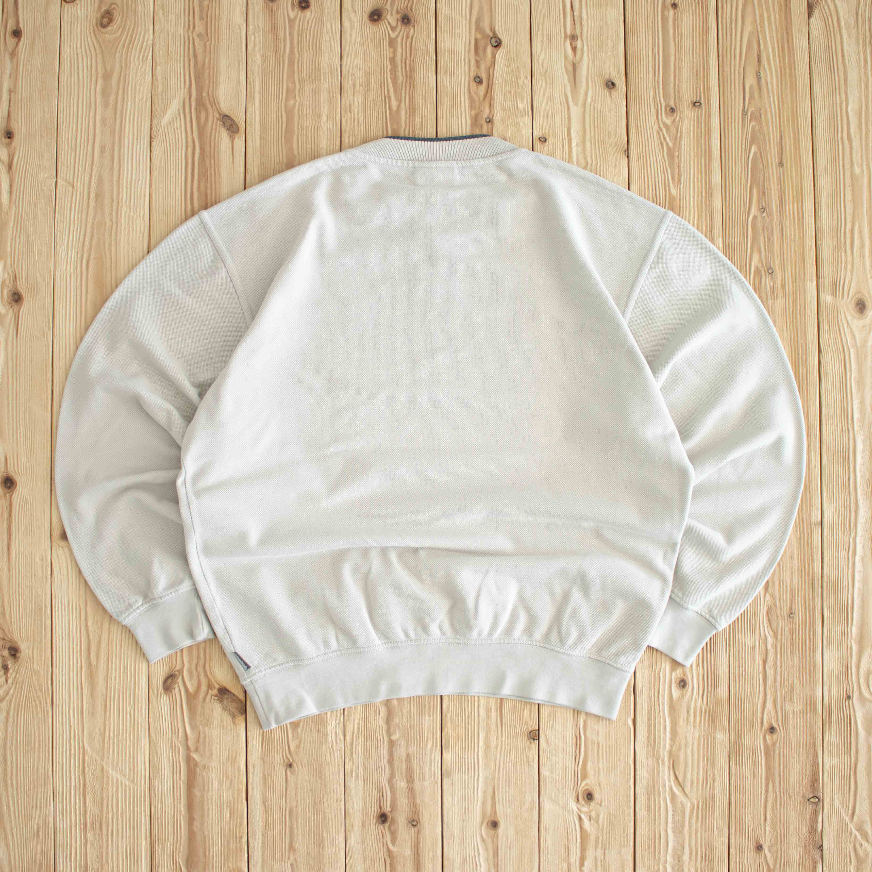 (M) Reebok Vintage Embroidered Sweatshirt Beige