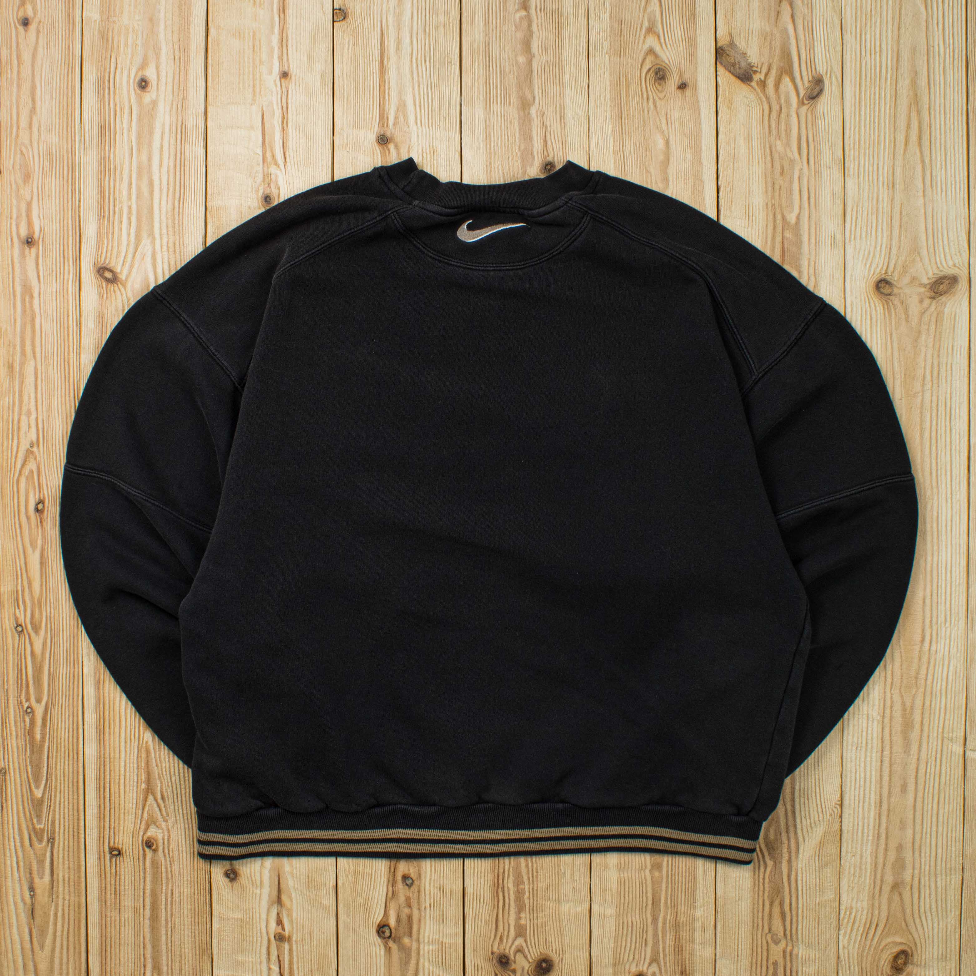 (S/M) Vintage Nike Swoosh Embroidered Sweatshirt