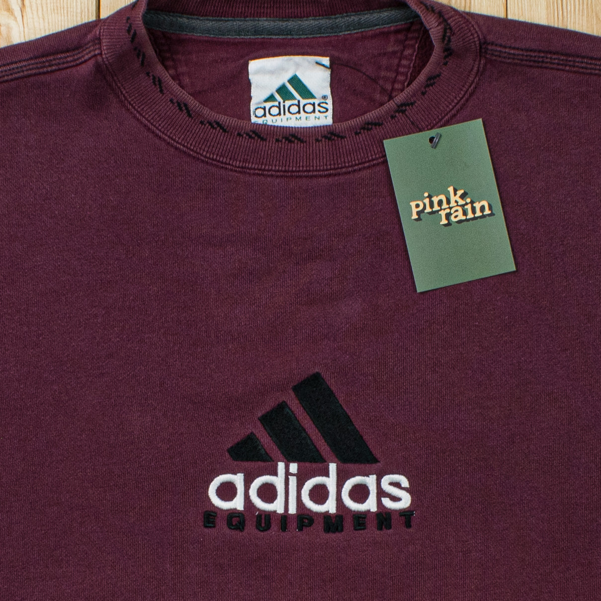 (M) Vintage Adidas Equipment Embroidered Sweatshirt