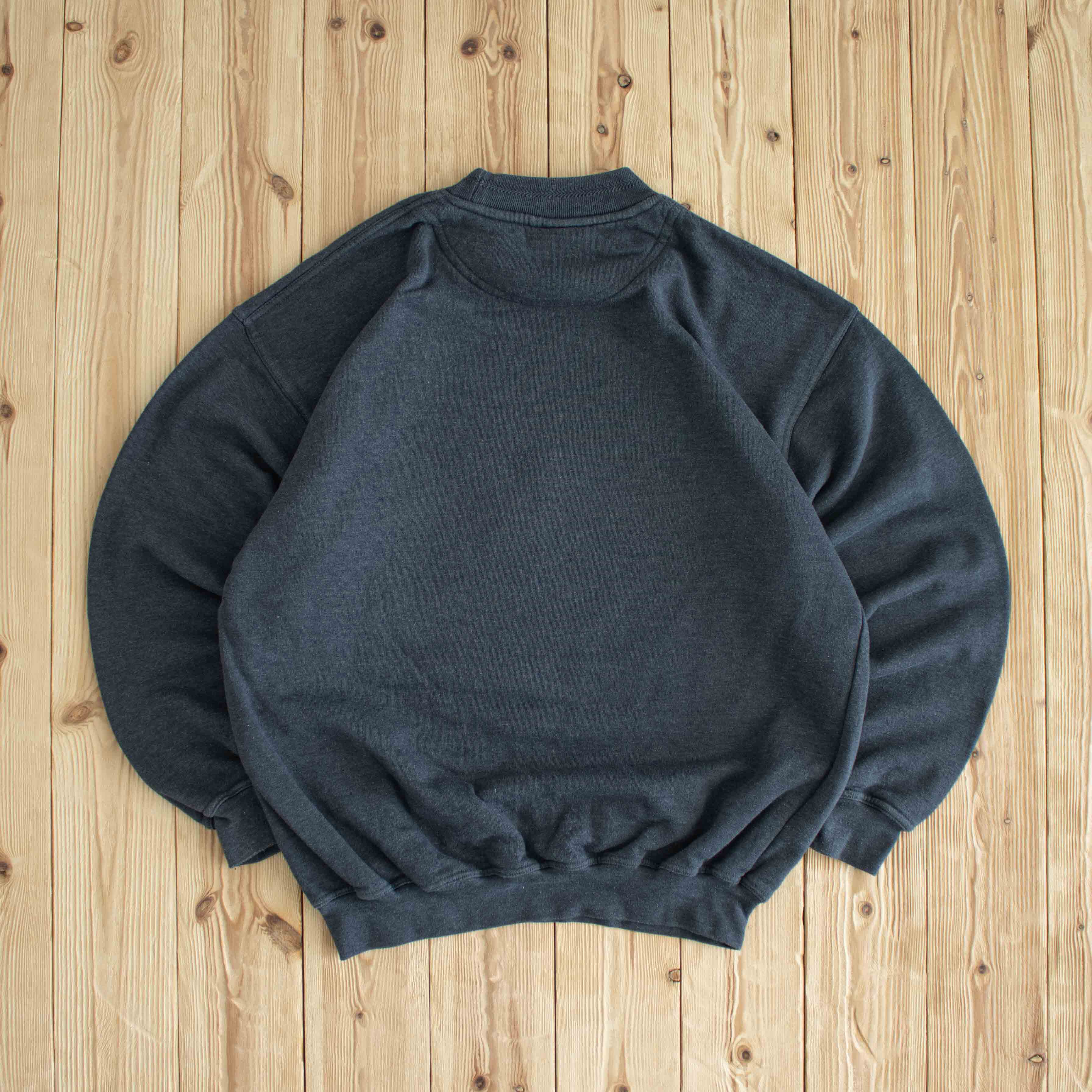 (M) Puma Vintage Embroidered Sweatshirt Gray