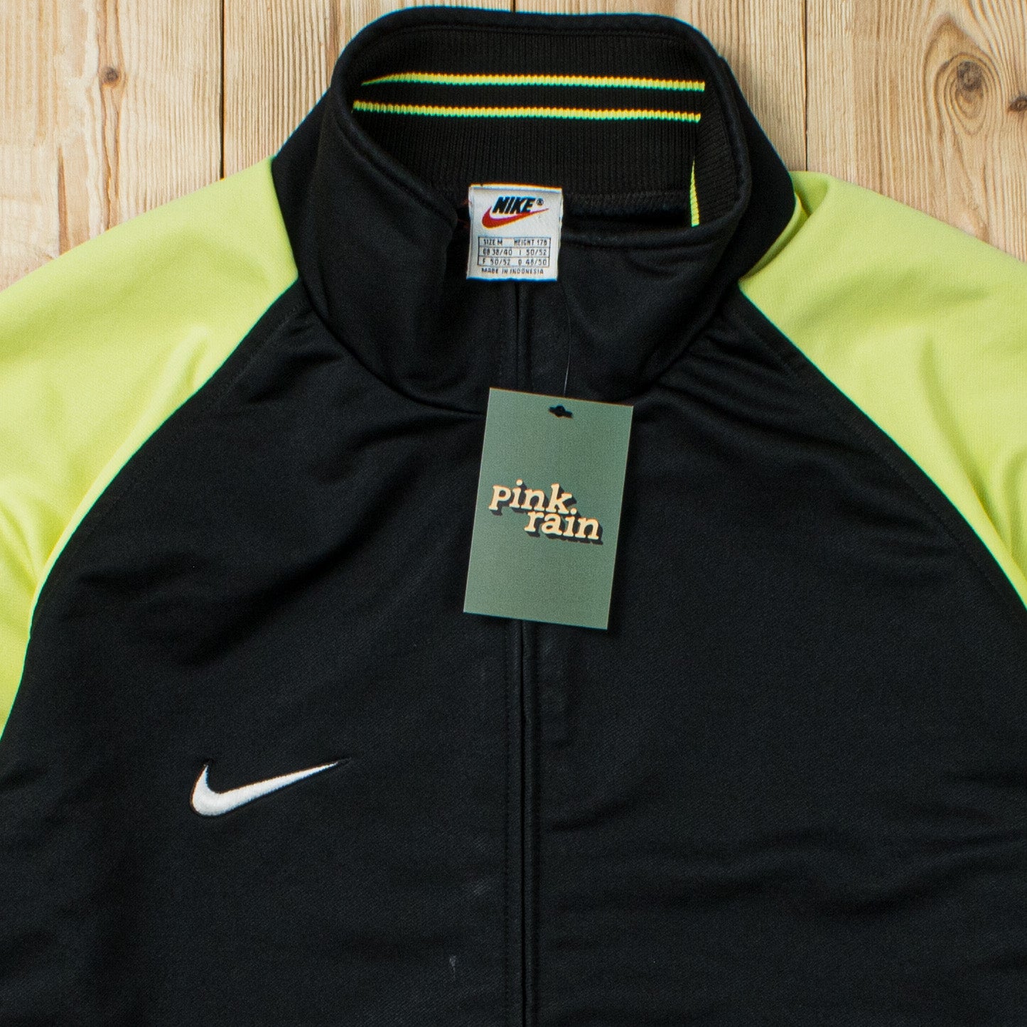 (M) Vintage Nike Essential Embroidered Full-Zip Sweatshirt