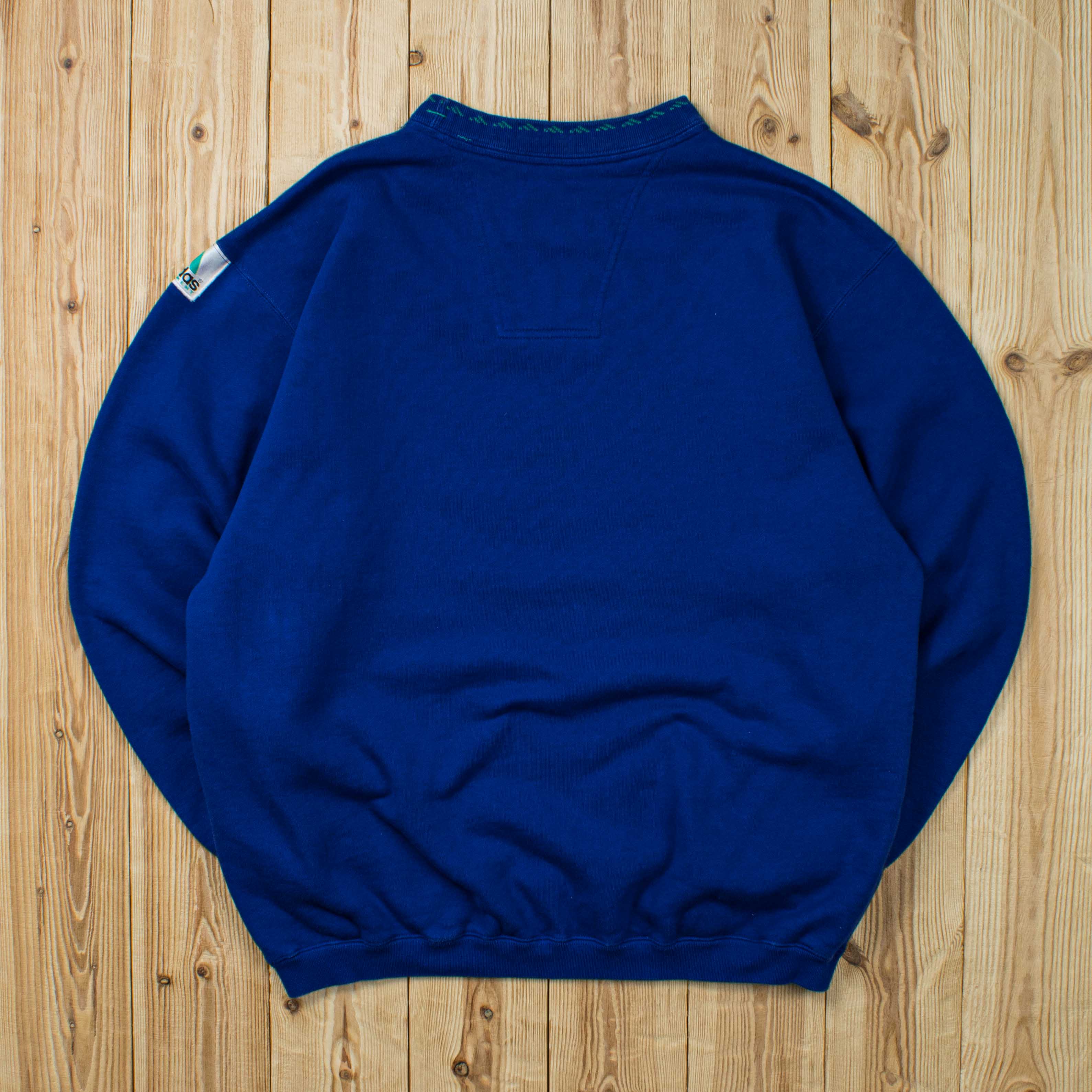 (L) Vintage Adidas Equipment Embroidered Sweatshirt