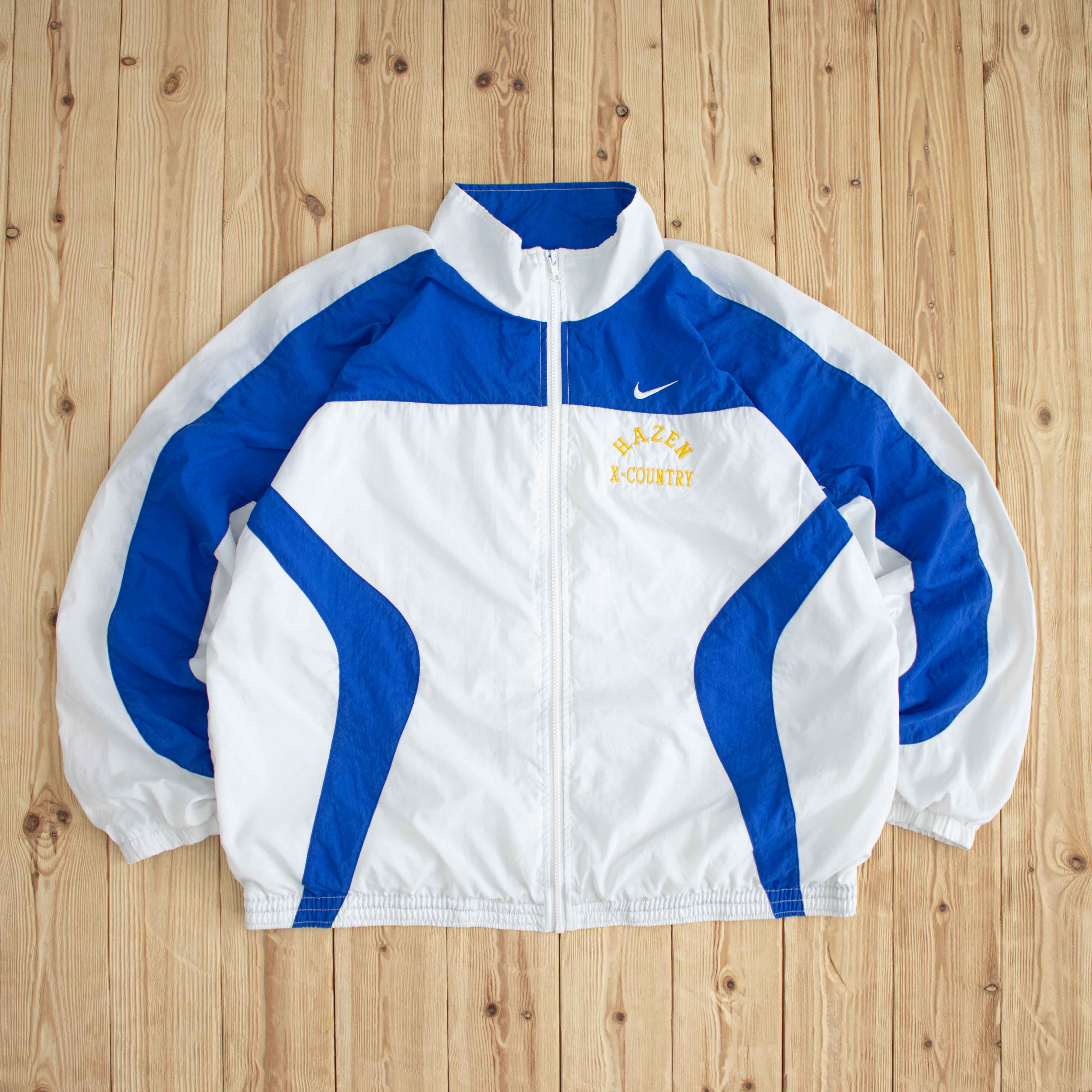 (XL) Nike Hazen X-Country Vintage Embroidered Jacket White
