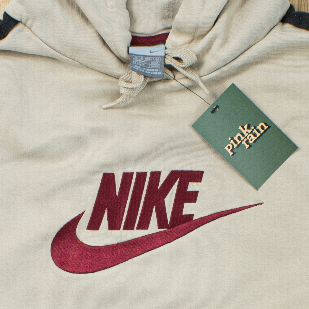 (L) Vintage Nike Spell Out Embroidered Hoodie