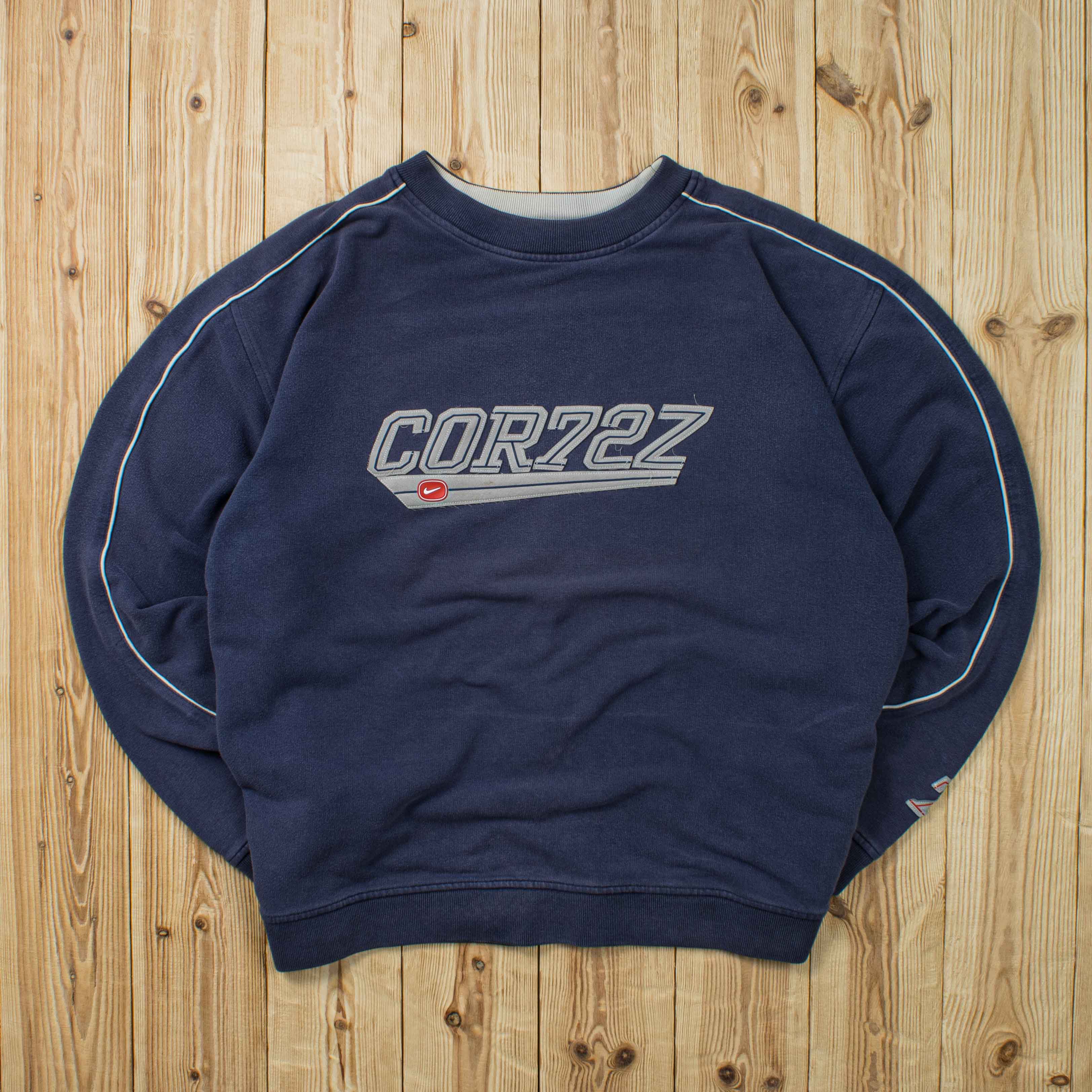 (L) Vintage Nike Cortez Embroidered Sweatshirt