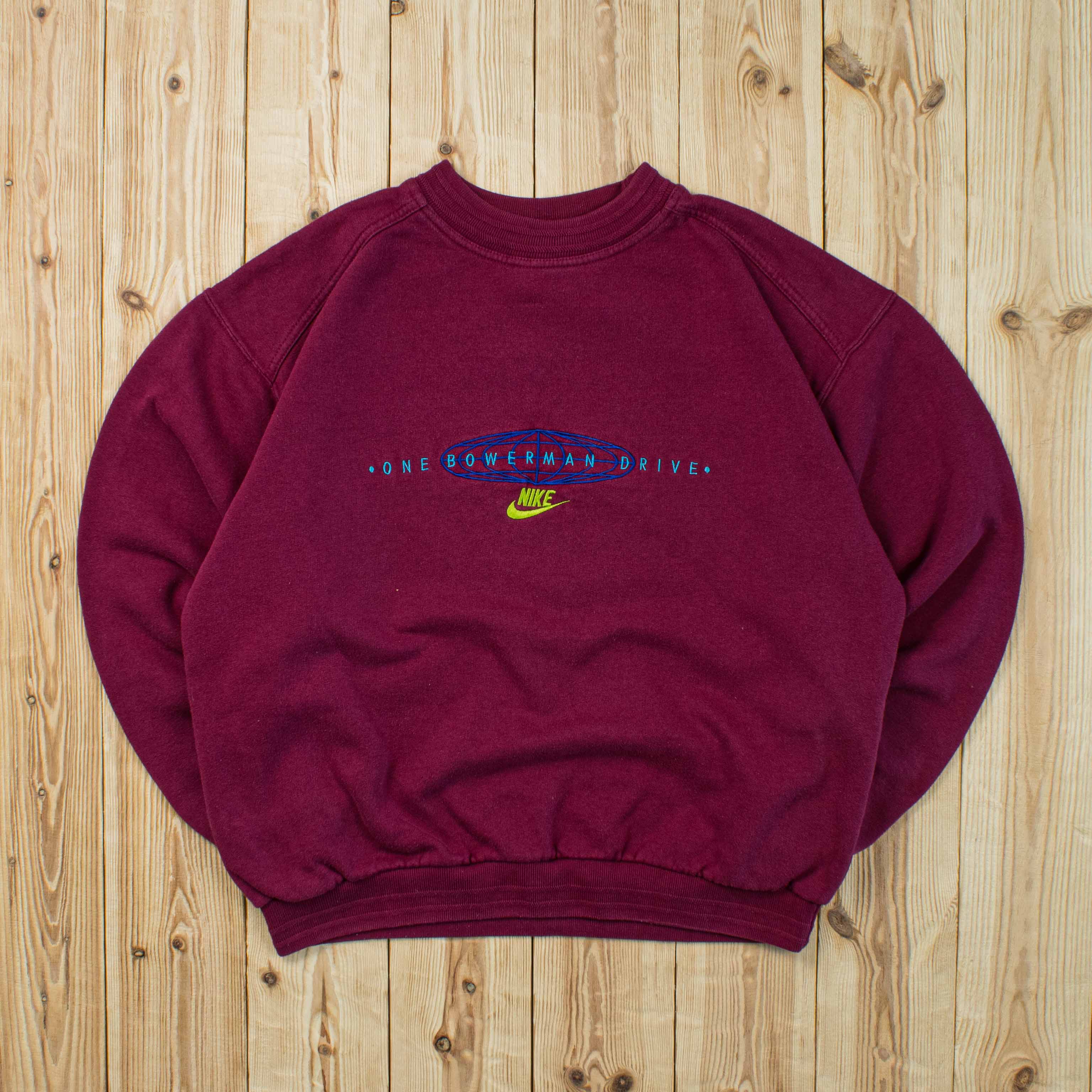(S/M) Vintage Nike Bowerman Embroidered Sweatshirt