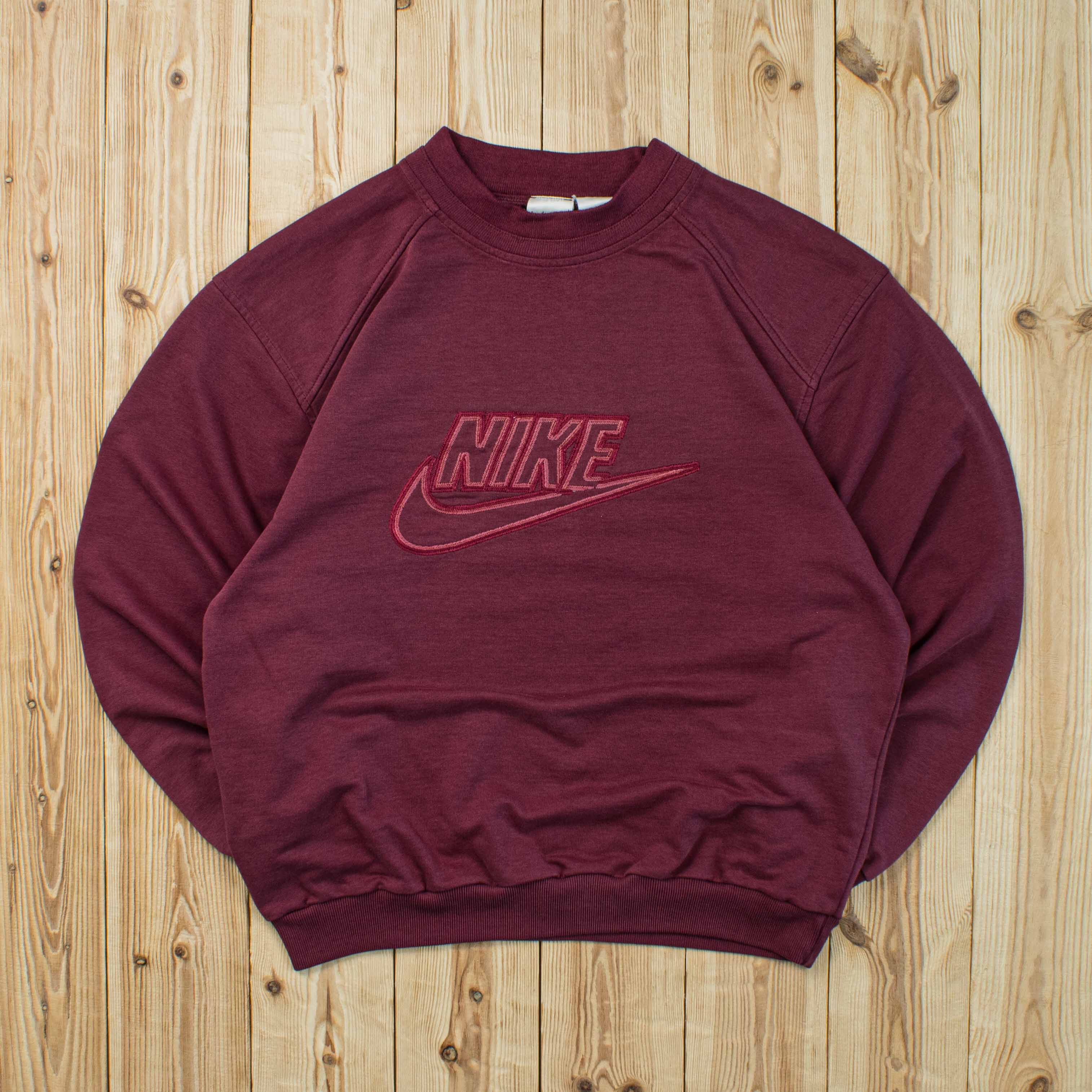 (S) Vintage Nike Spell Out Embroidered Sweatshirt