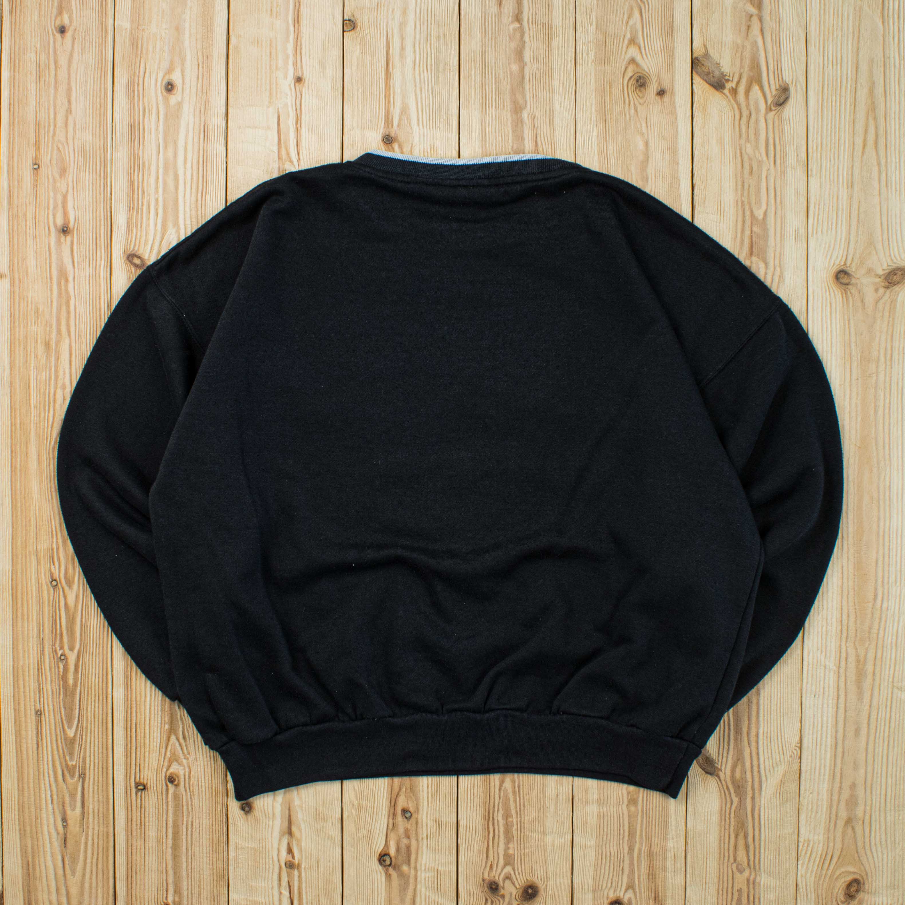 (M) Vintage Reebok Spell Out Embroidered Sweatshirt